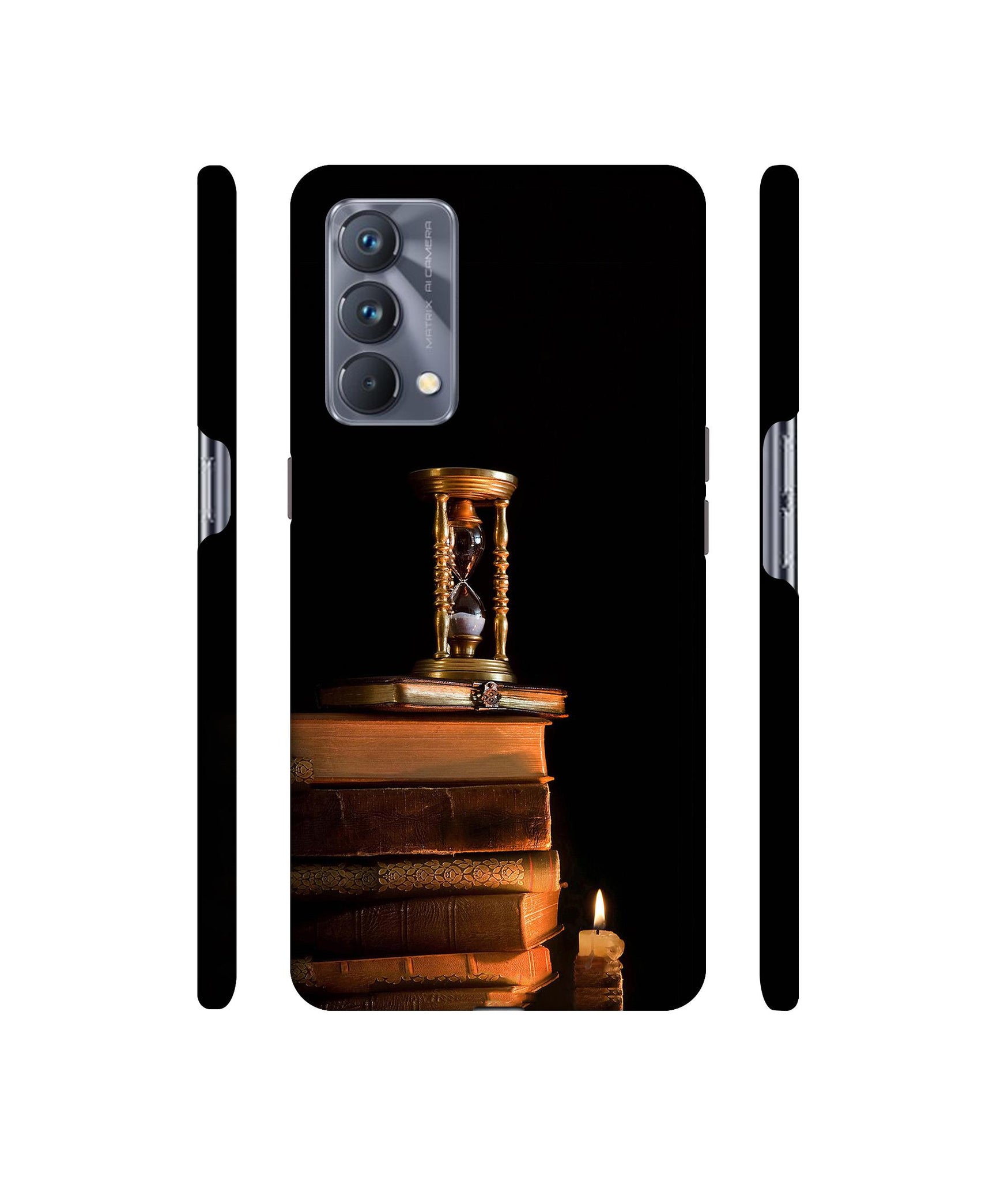 Magic Candles Books Designer Hard Back Cover for Realme GT Master Edition