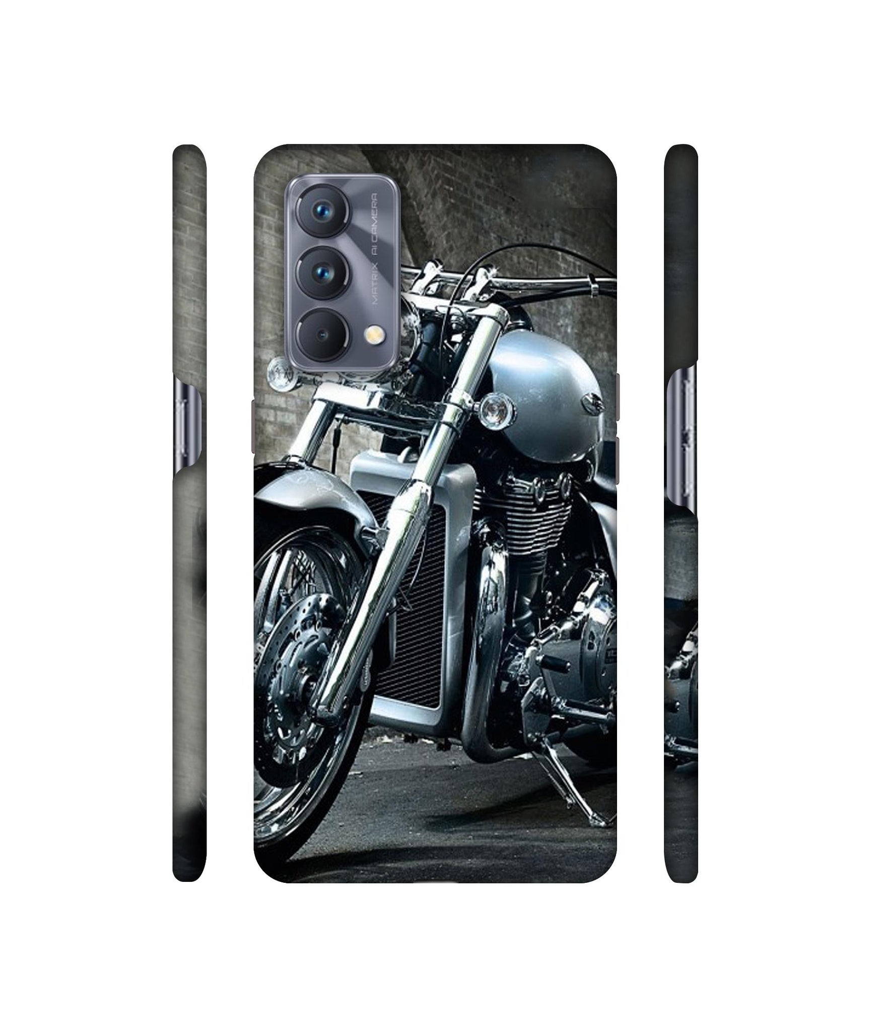 Motorcycle Designer Hard Back Cover for Realme GT Master Edition