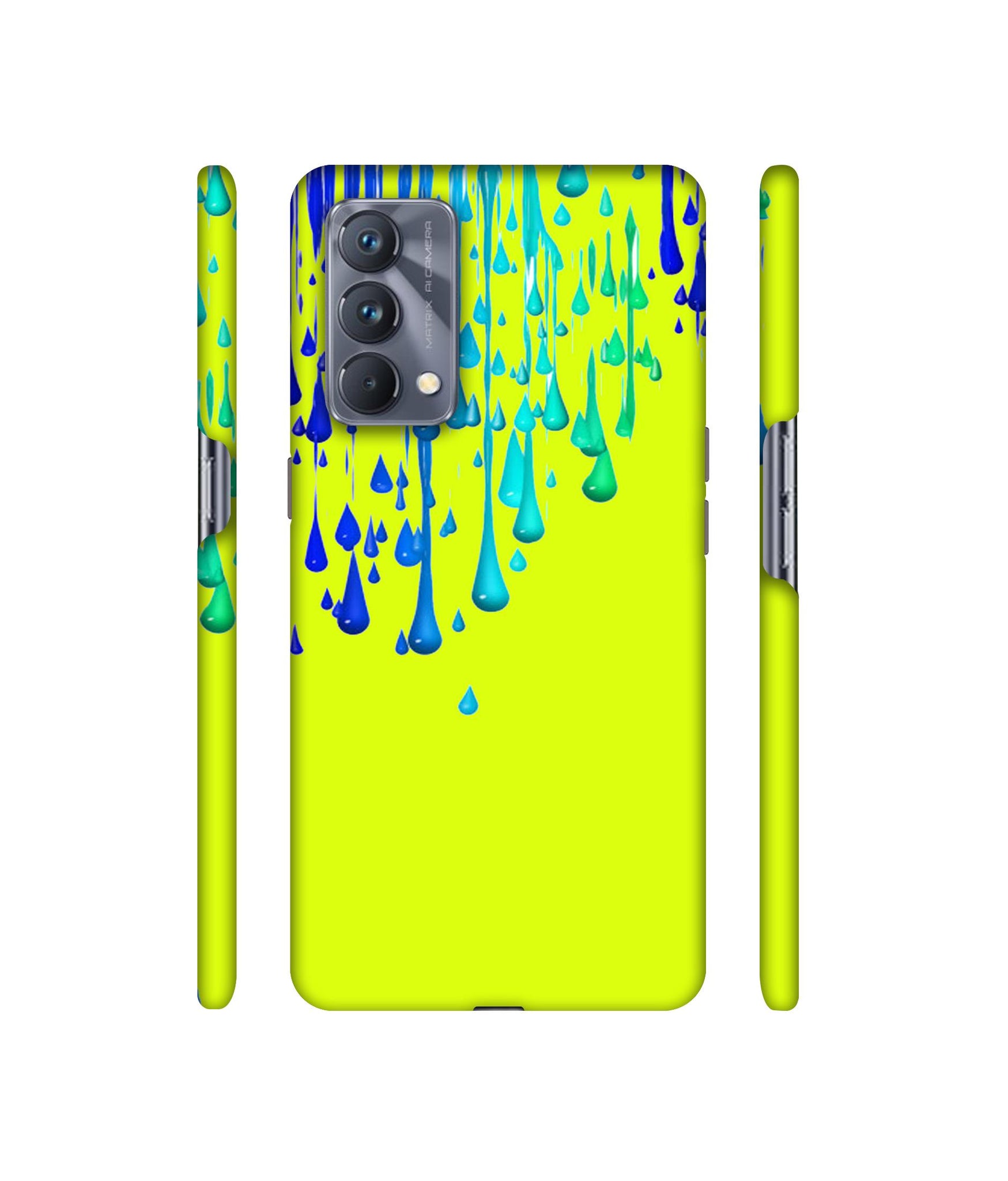 Neon Paint Designer Hard Back Cover for Realme GT Master Edition