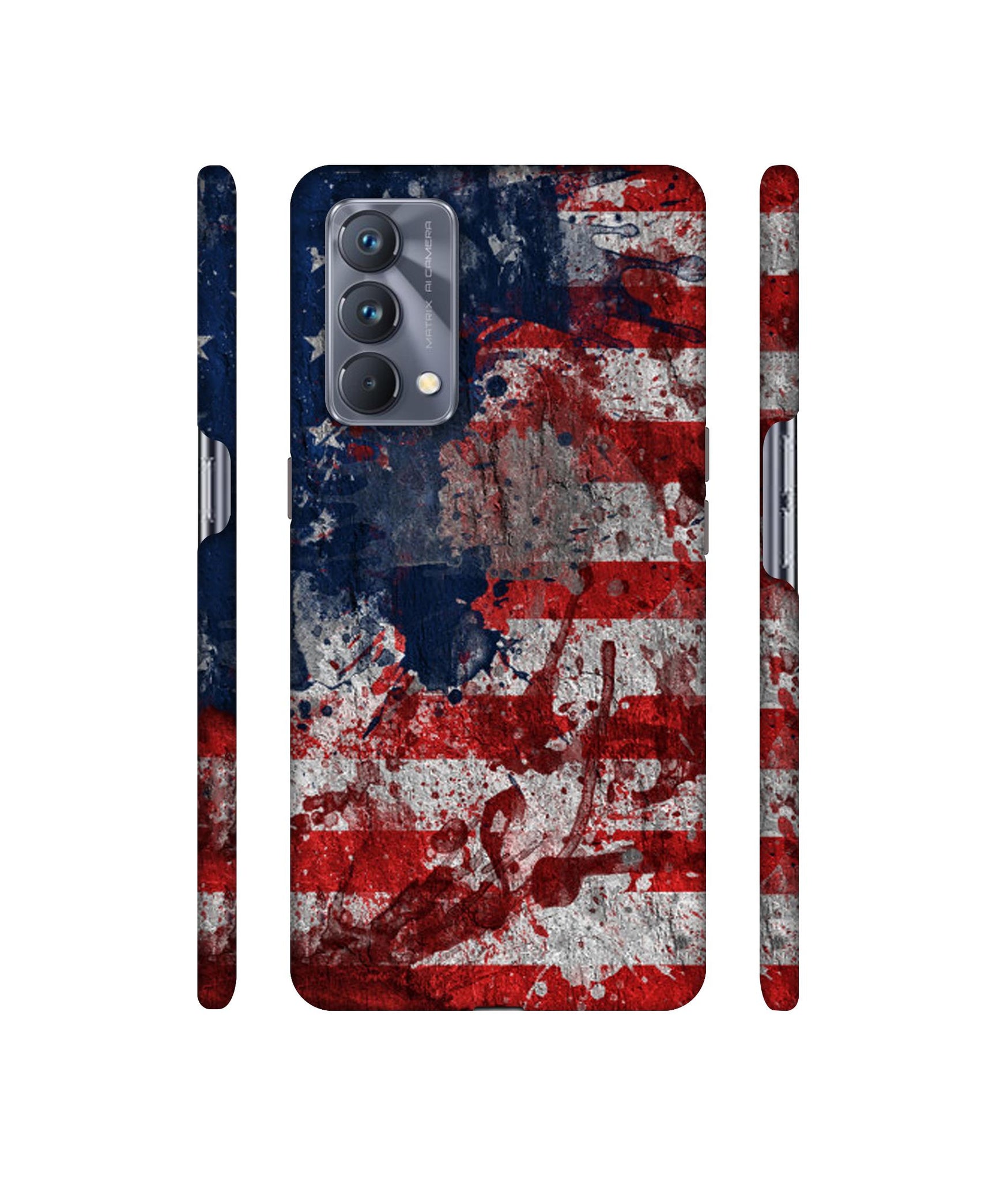 Painting American Designer Hard Back Cover for Realme GT Master Edition