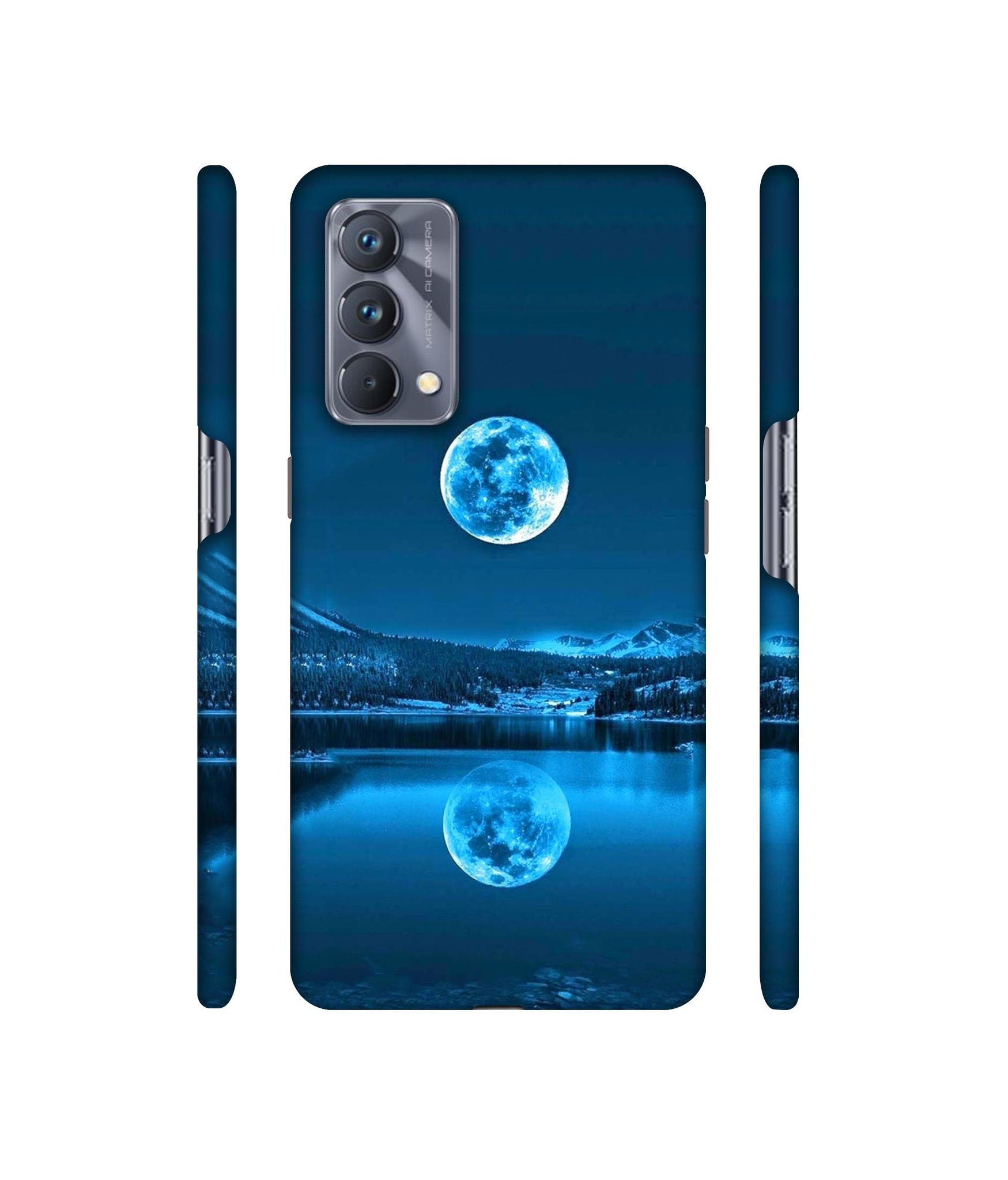 Awesome Moon Designer Hard Back Cover for Realme GT Master Edition