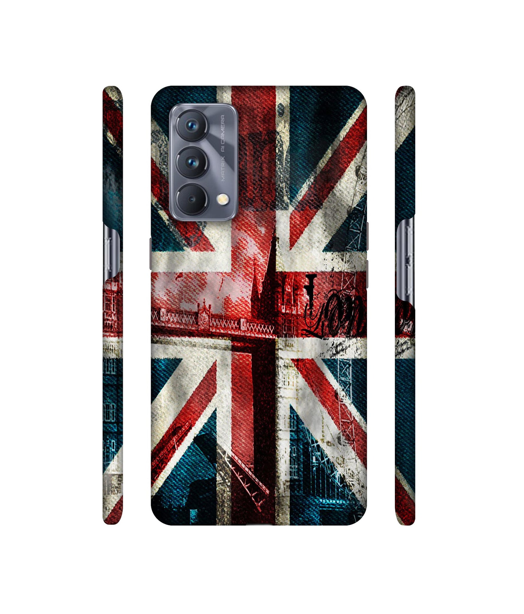London Flag wallpaper Designer Hard Back Cover for Realme GT Master Edition