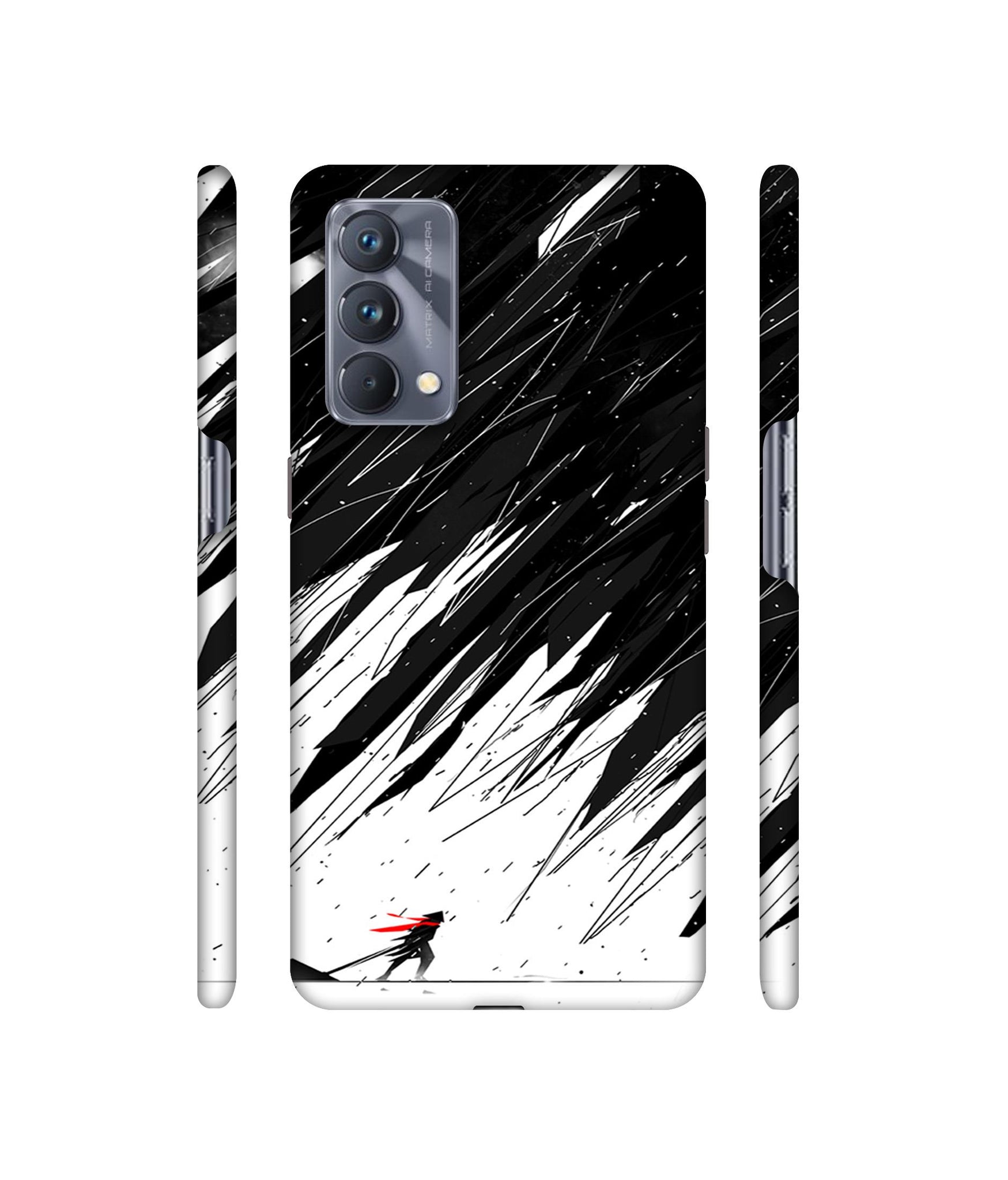 Geometric Strom Designer Hard Back Cover for Realme GT Master Edition