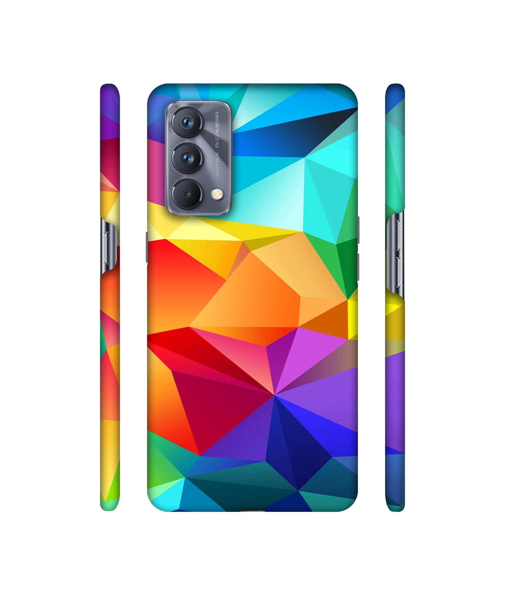 Colorful Pattern Designer Hard Back Cover for Realme GT Master Edition