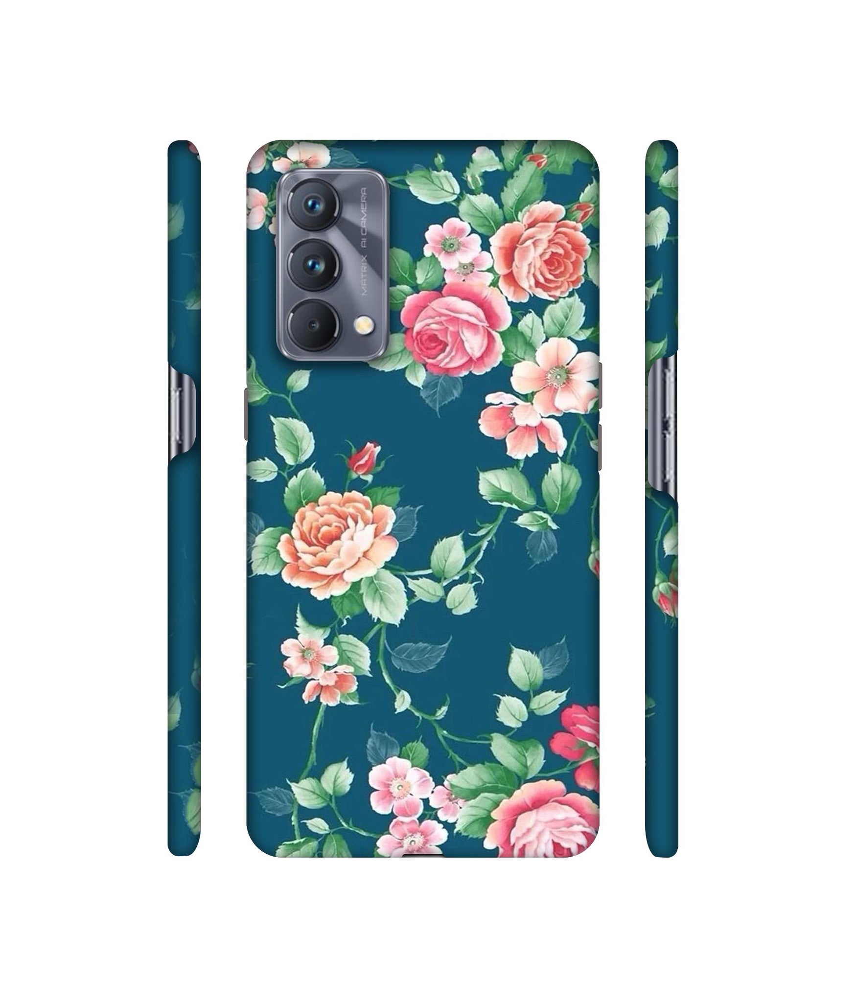 Vintage Floral Designer Hard Back Cover for Realme GT Master Edition