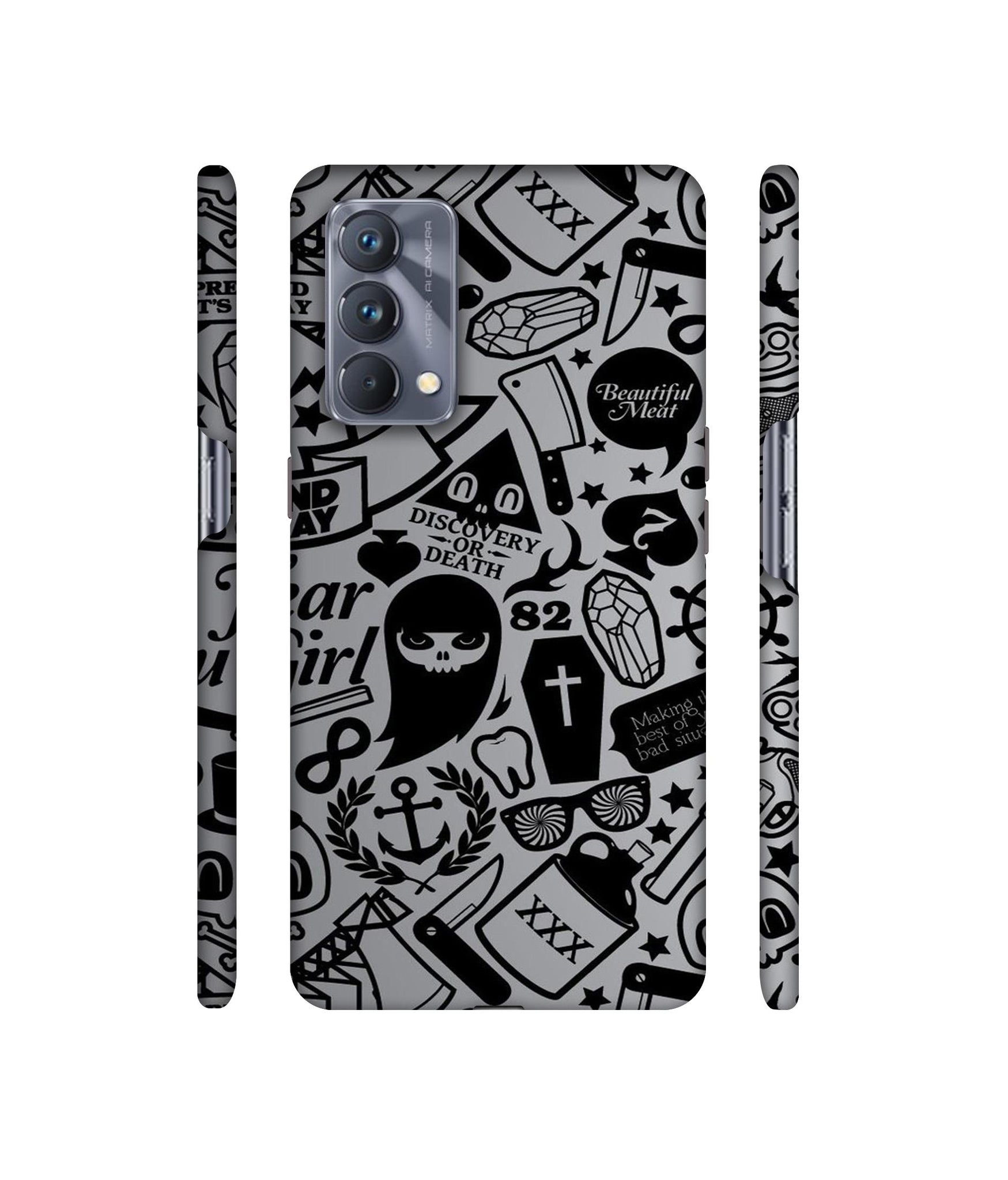 Discover Or Death Designer Hard Back Cover for Realme GT Master Edition