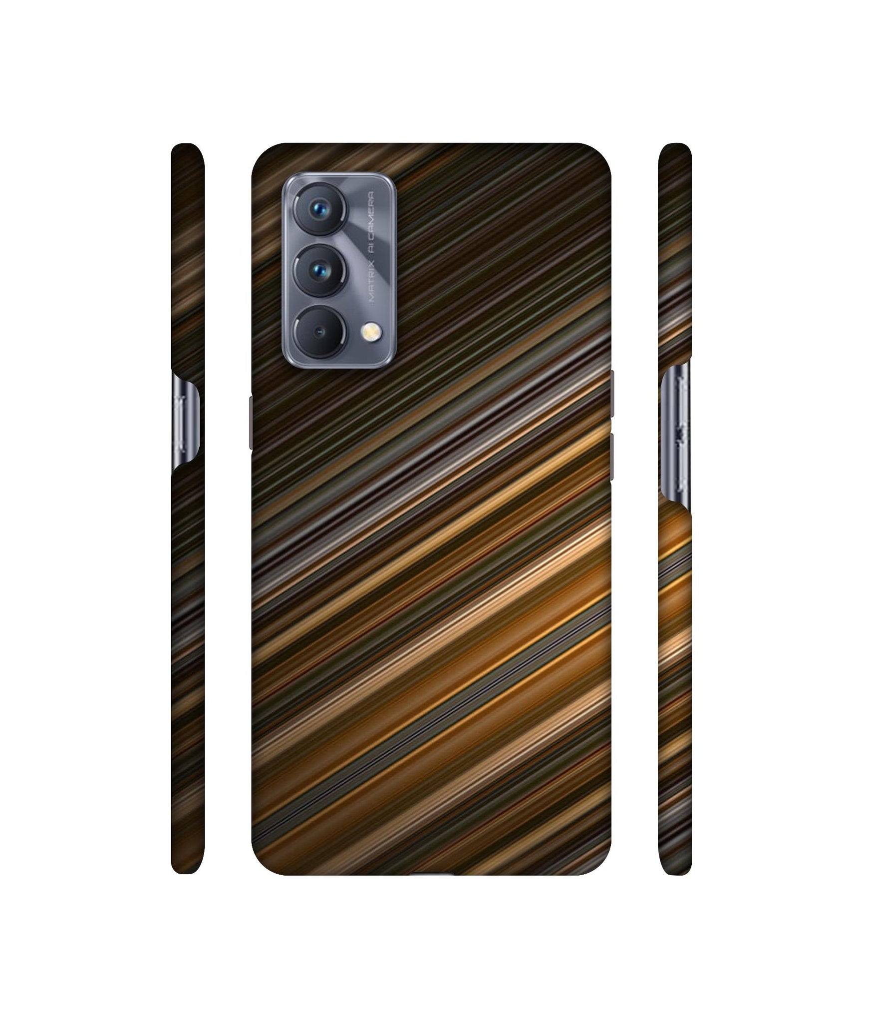 Stripes Designer Hard Back Cover for Realme GT Master Edition