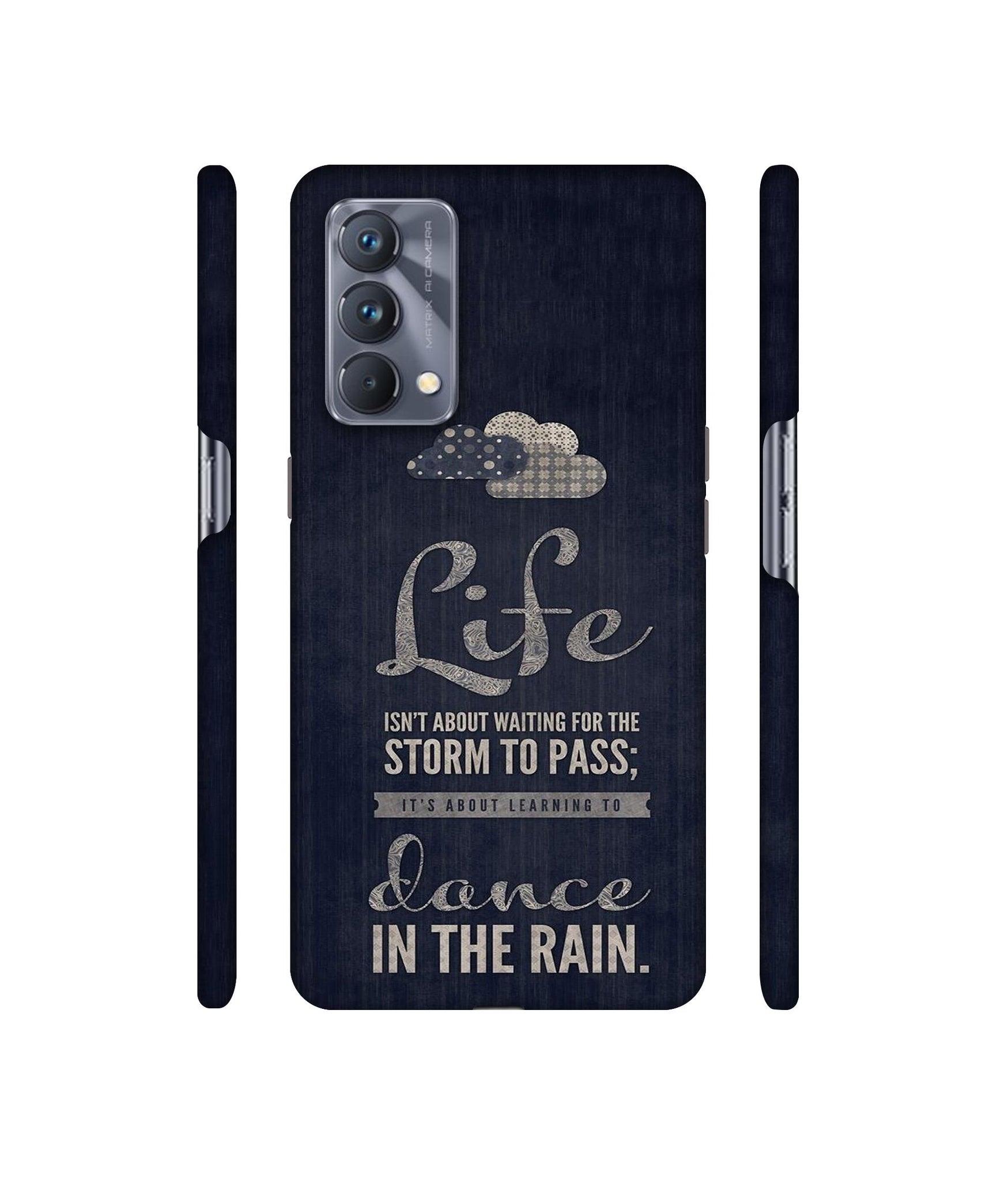 Life in The Rain Designer Hard Back Cover for Realme GT Master Edition