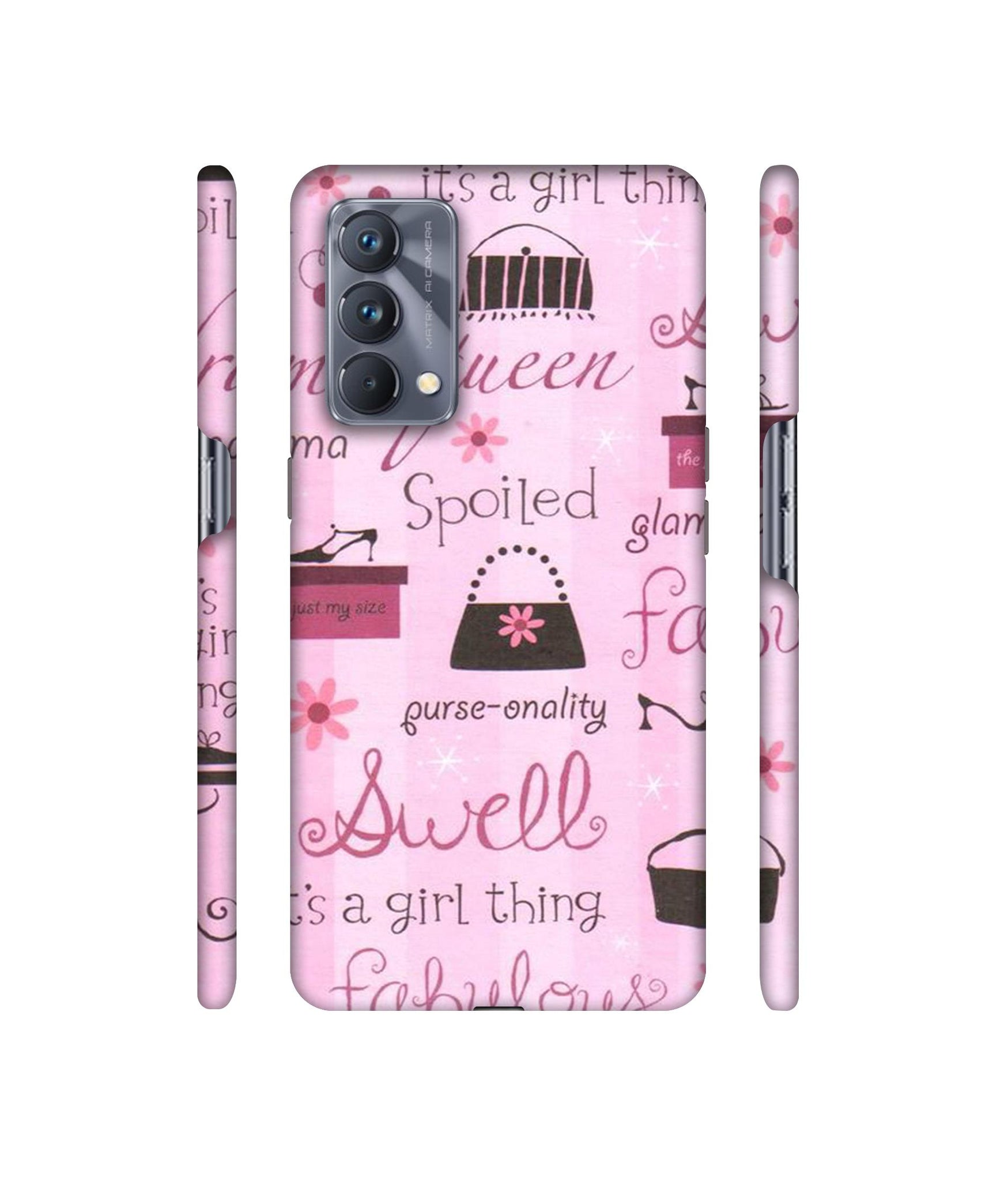 Its A Girl Thing Designer Hard Back Cover for Realme GT Master Edition