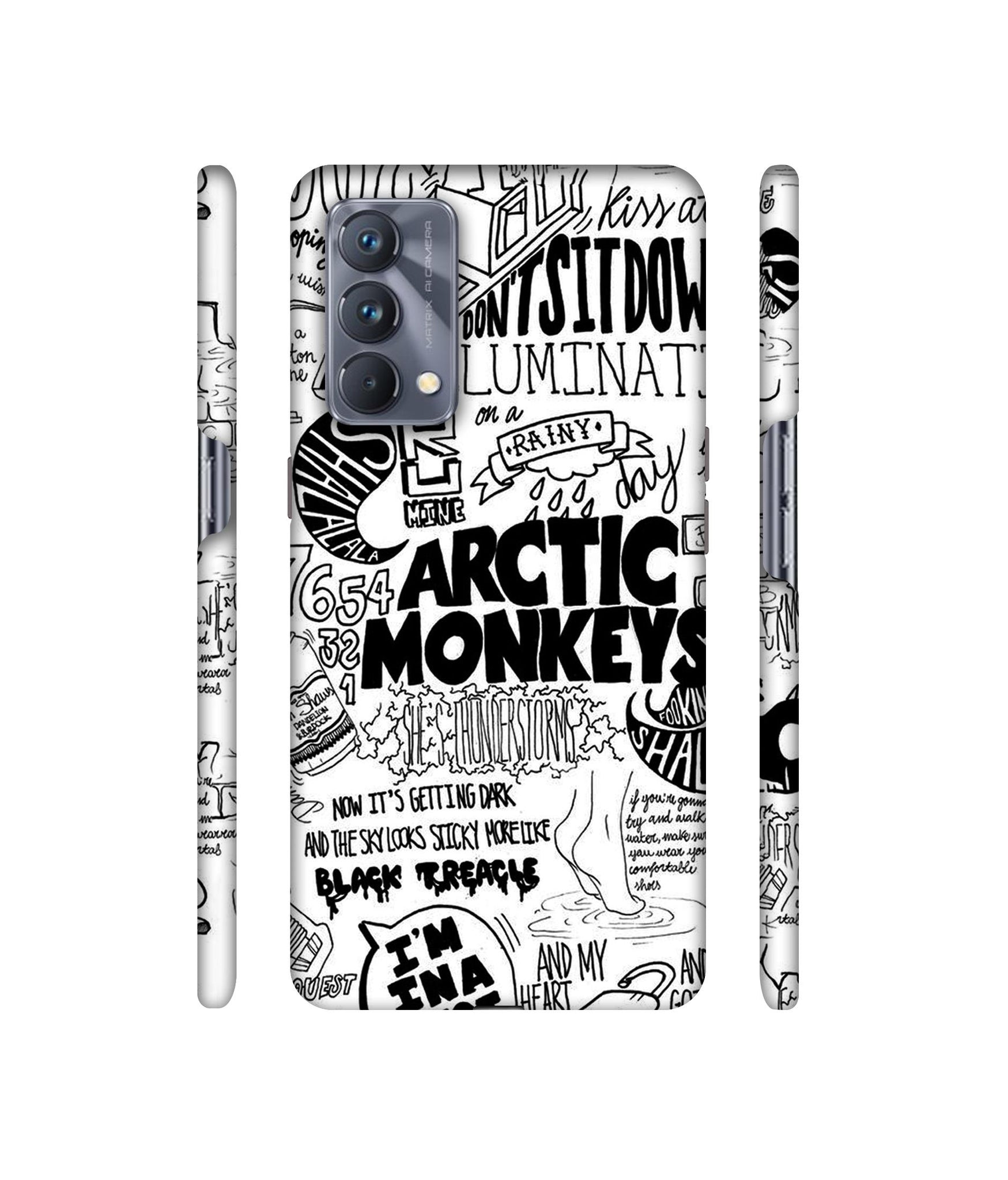 Arctic Monkeys Pattern Designer Hard Back Cover for Realme GT Master Edition