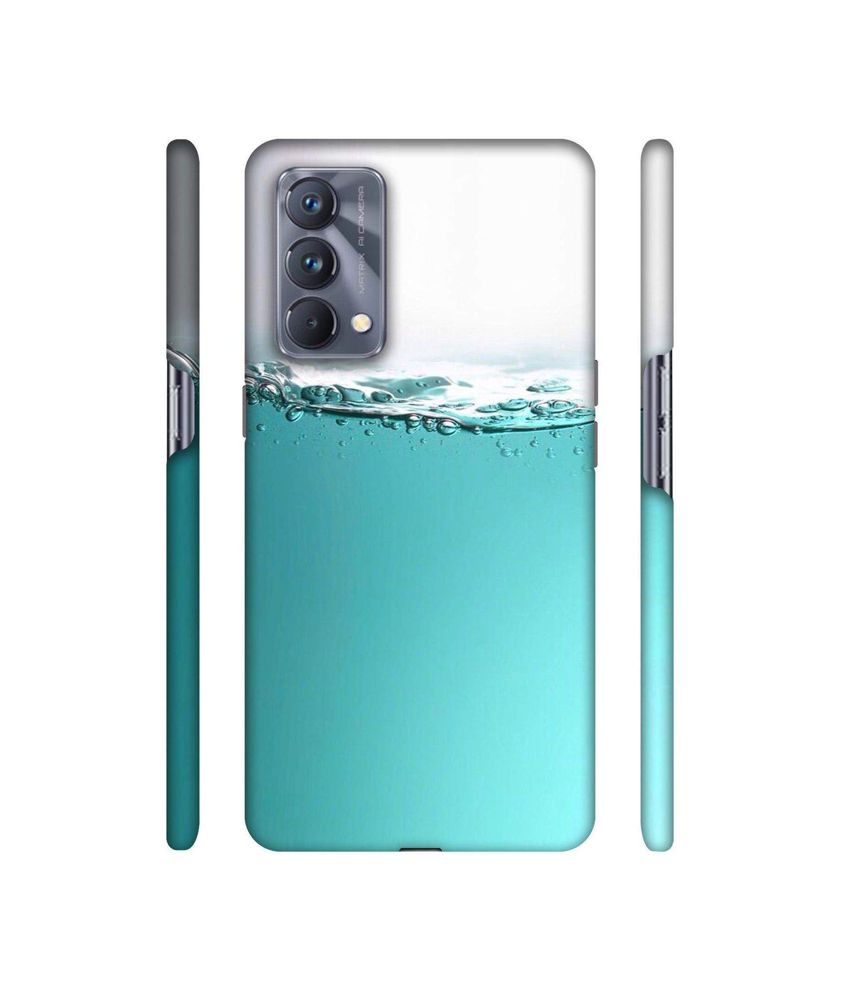 Half Fill Designer Hard Back Cover for Realme GT Master Edition
