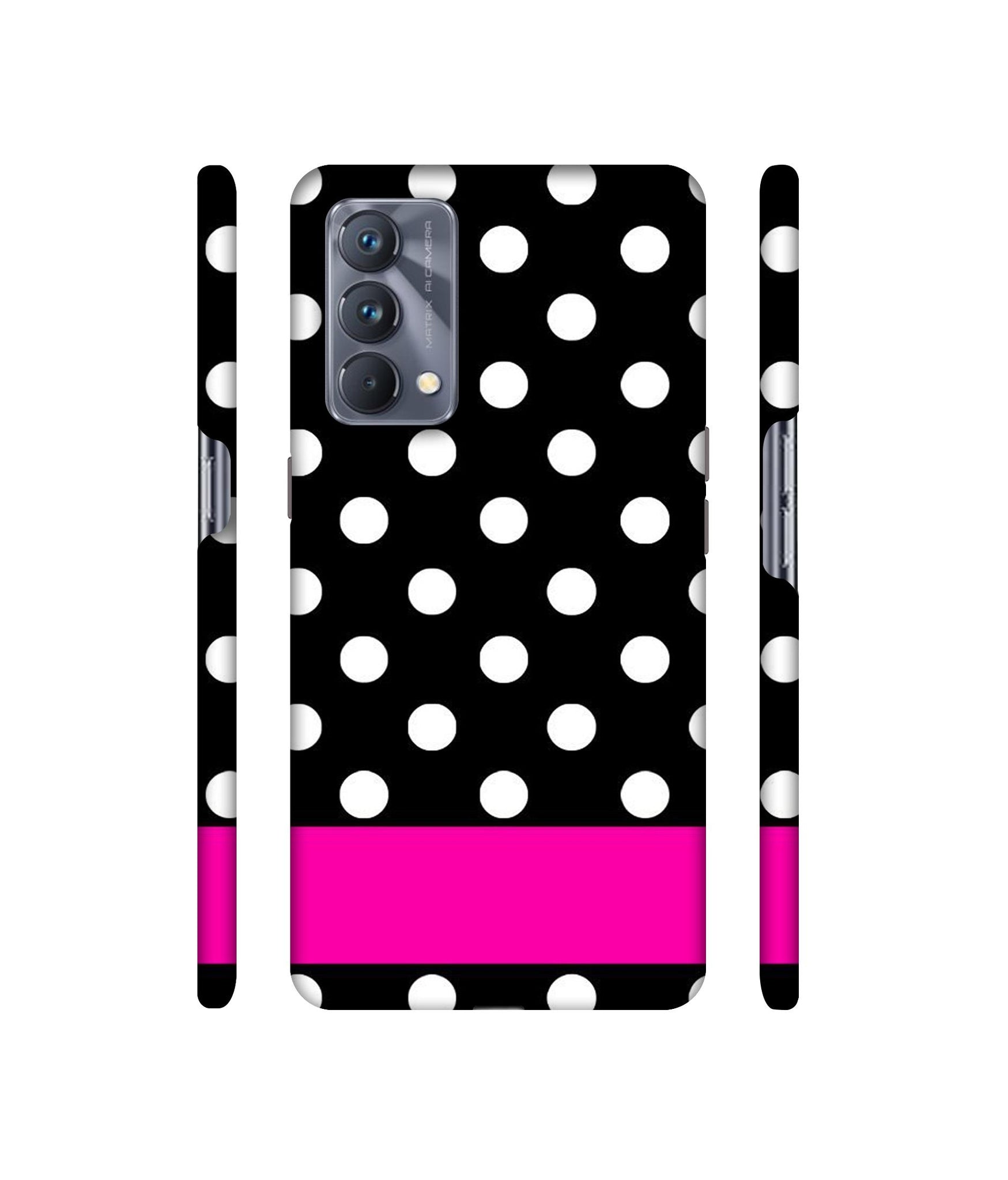 White Dots Pattern Designer Hard Back Cover for Realme GT Master Edition