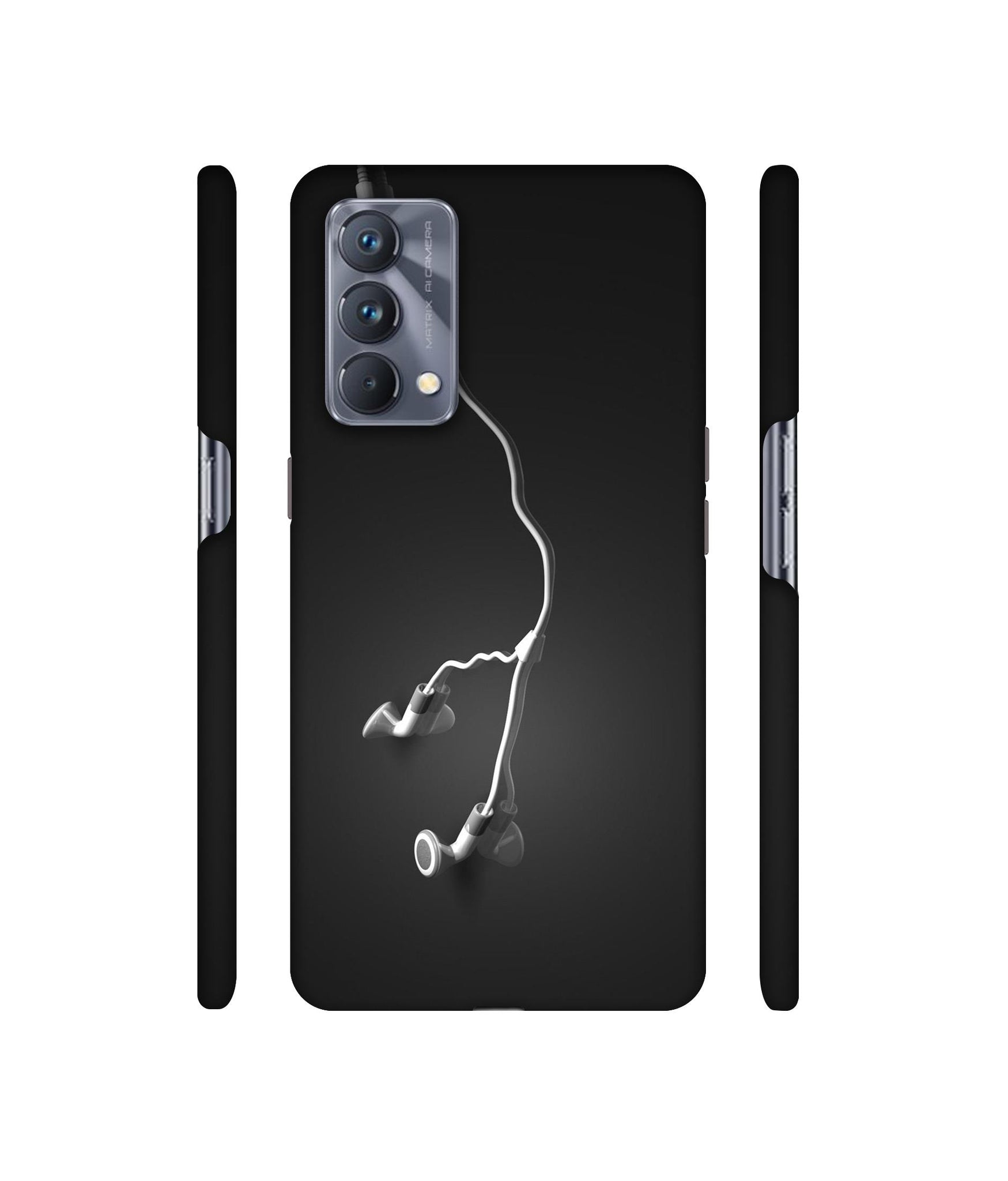 Headphone Designer Hard Back Cover for Realme GT Master Edition