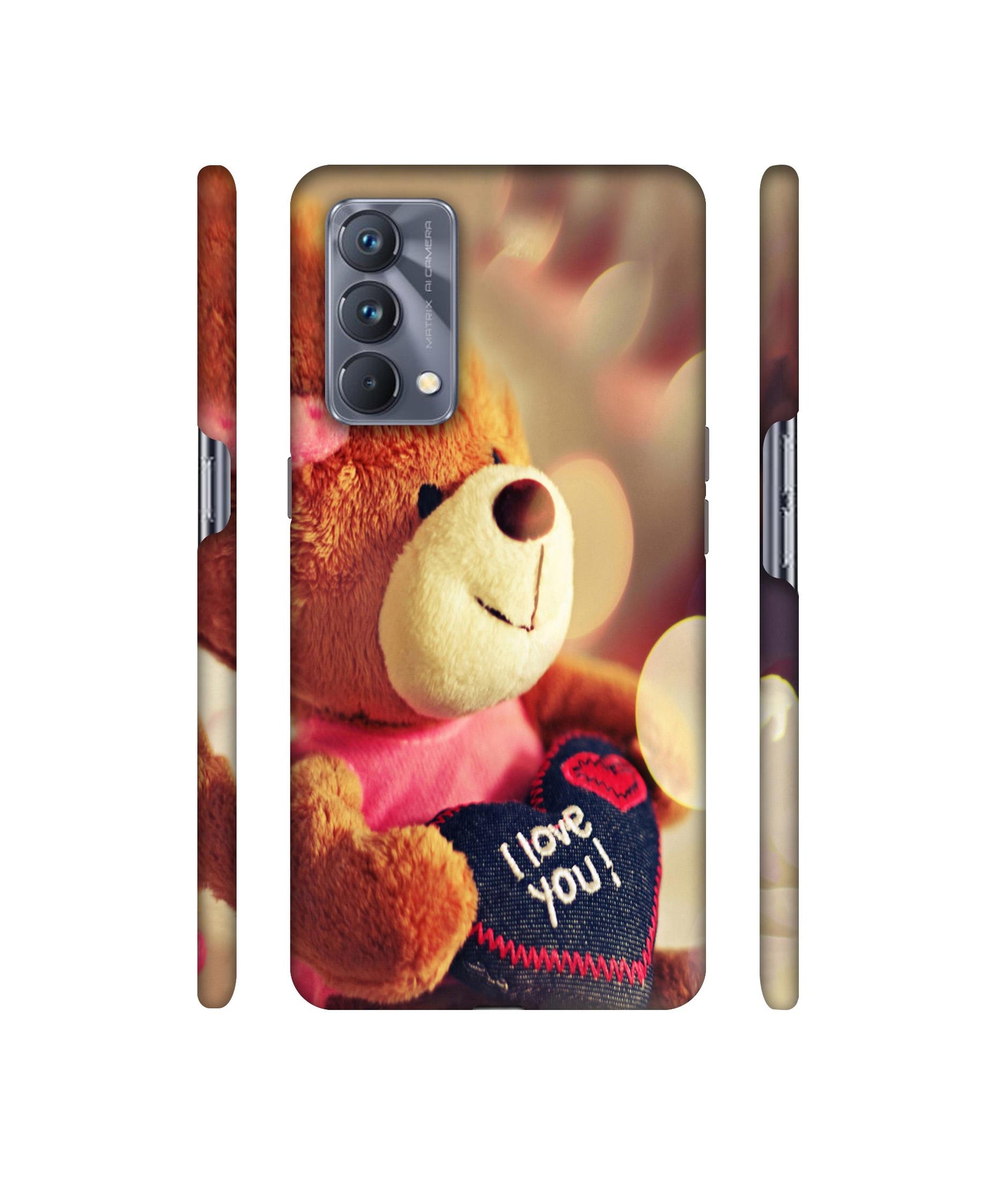 Teddy Bear Designer Hard Back Cover for Realme GT Master Edition
