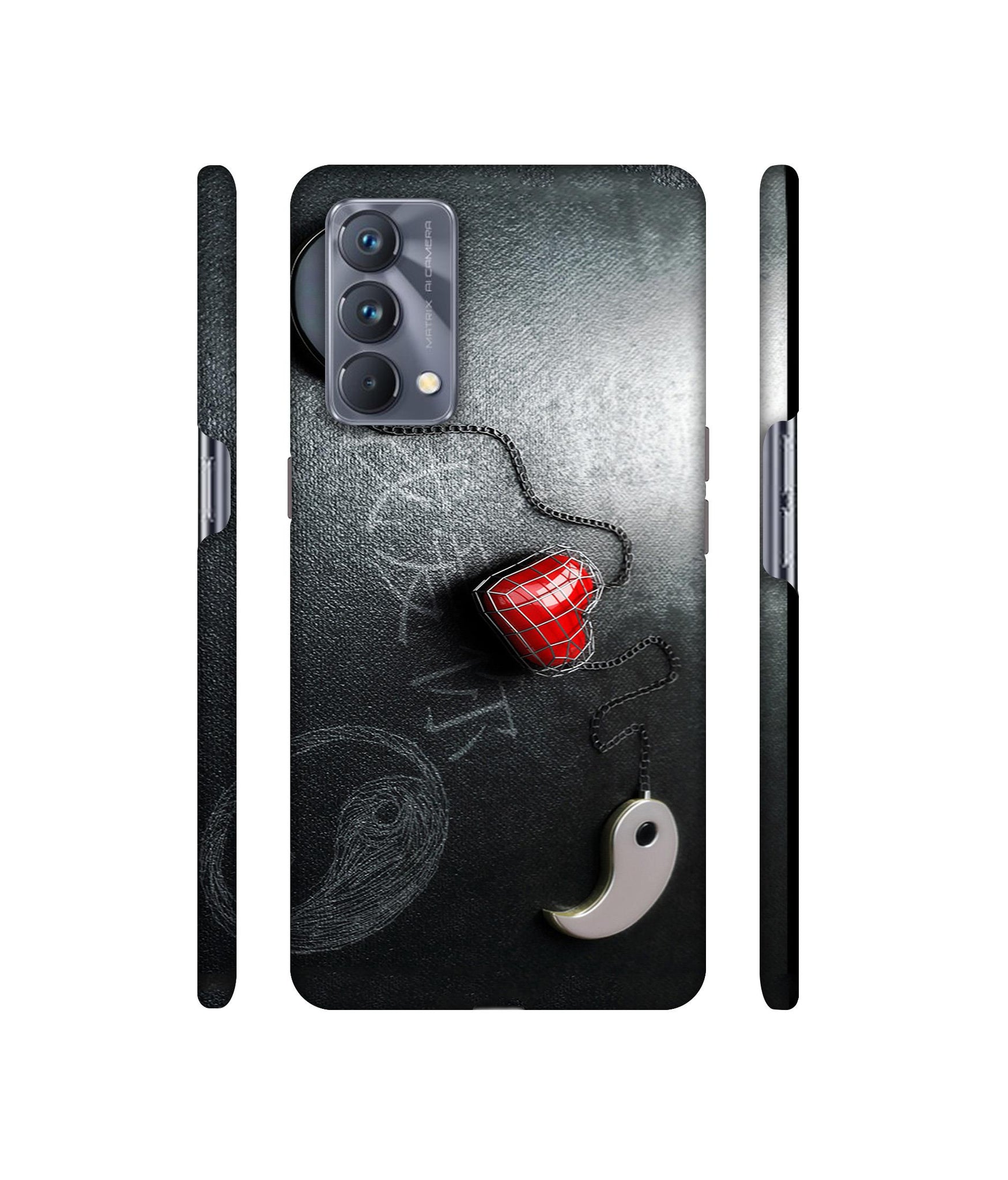 Chinnese Yin and Yang Designer Hard Back Cover for Realme GT Master Edition