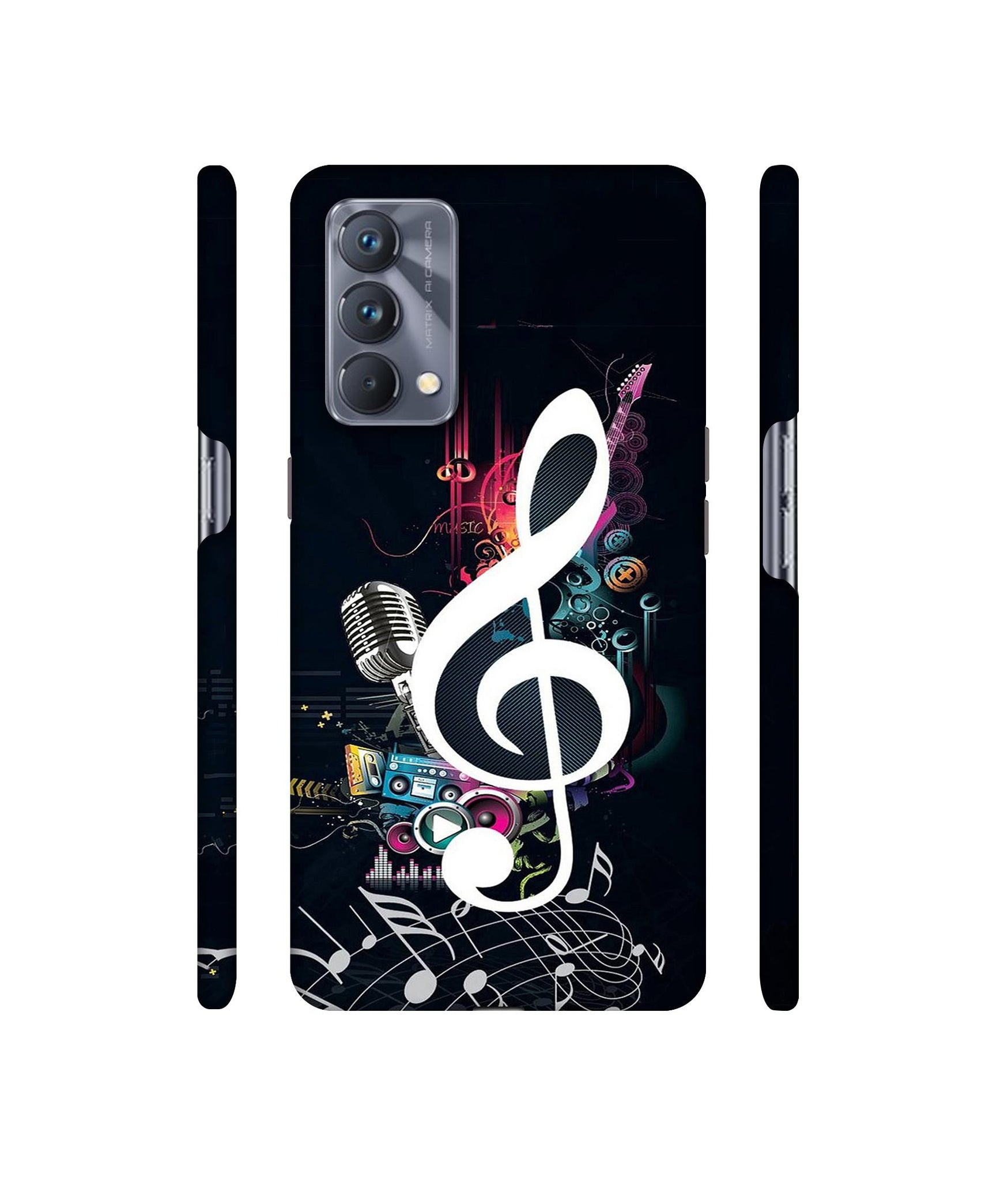 Mike and Music Designer Hard Back Cover for Realme GT Master Edition