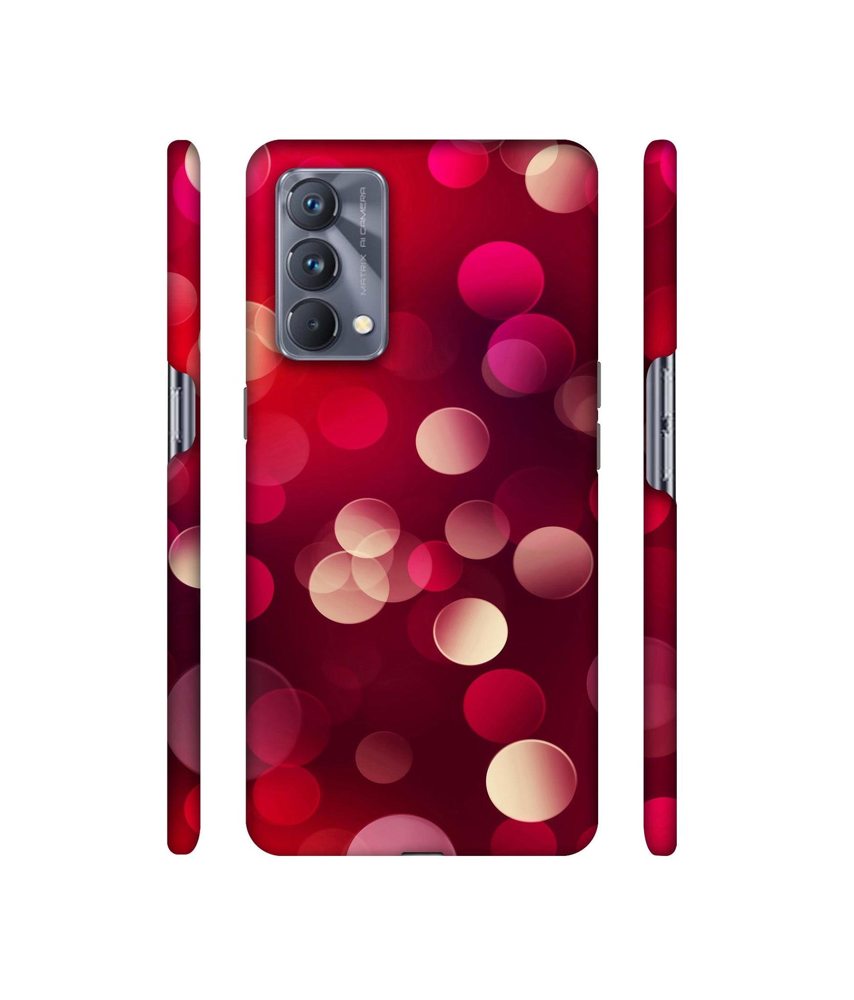 3D Circles Designer Hard Back Cover for Realme GT Master Edition