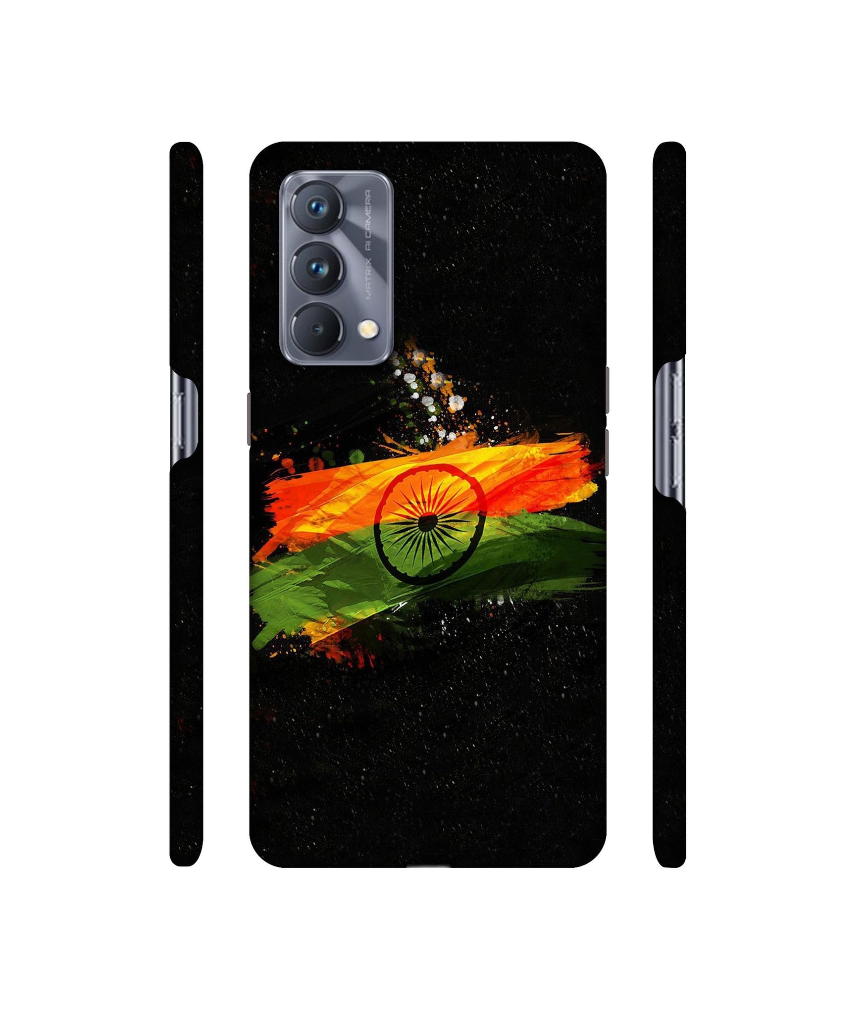 Indian Flag Designer Hard Back Cover for Realme GT Master Edition