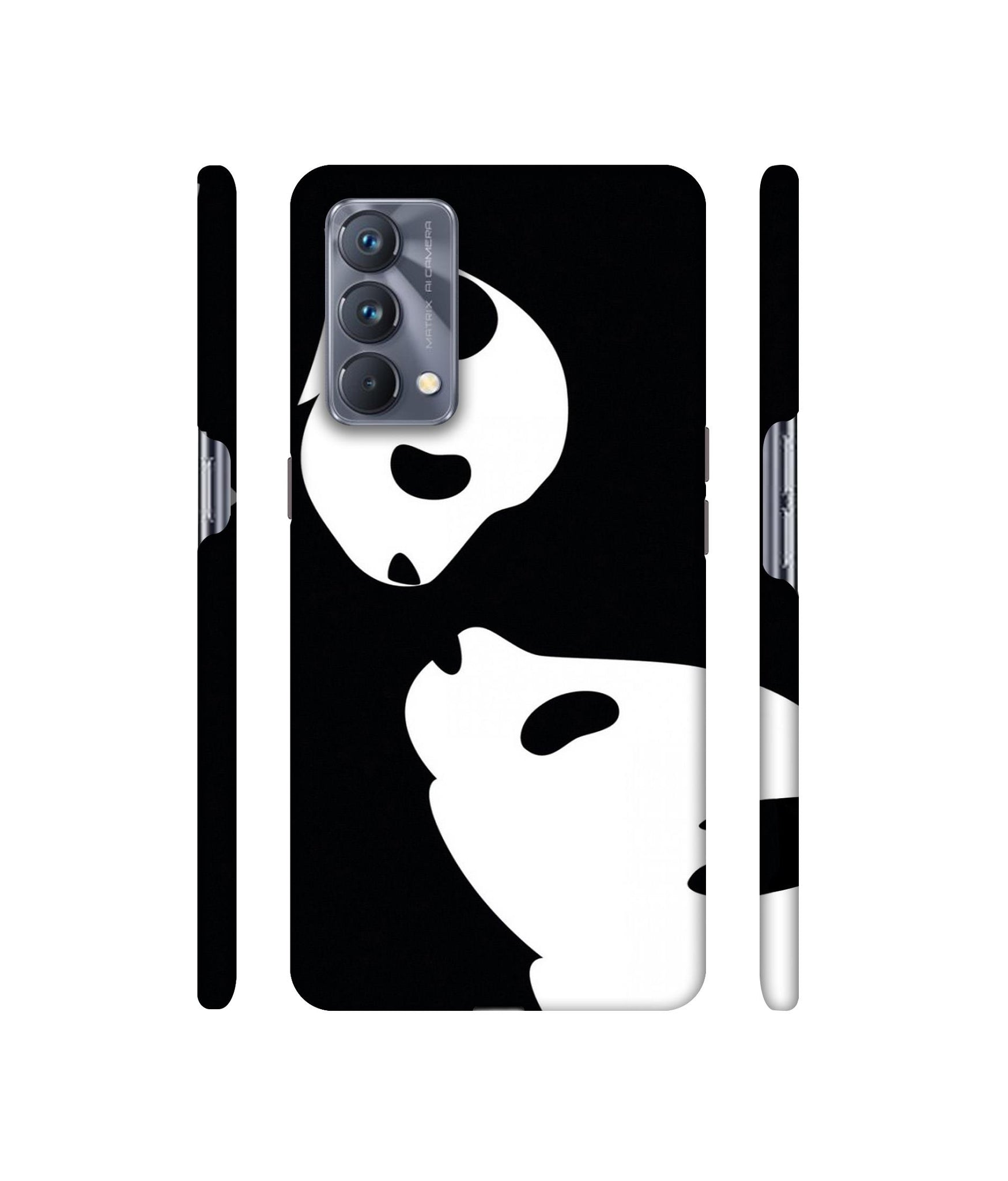 Panda Drawing Designer Hard Back Cover for Realme GT Master Edition