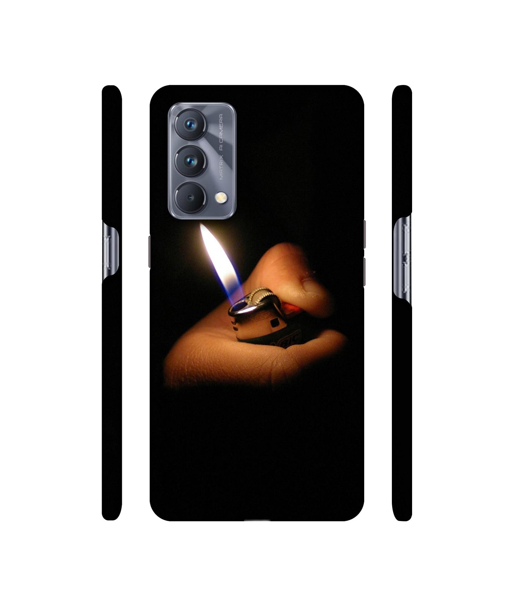 Lighter Flames Designer Hard Back Cover for Realme GT Master Edition