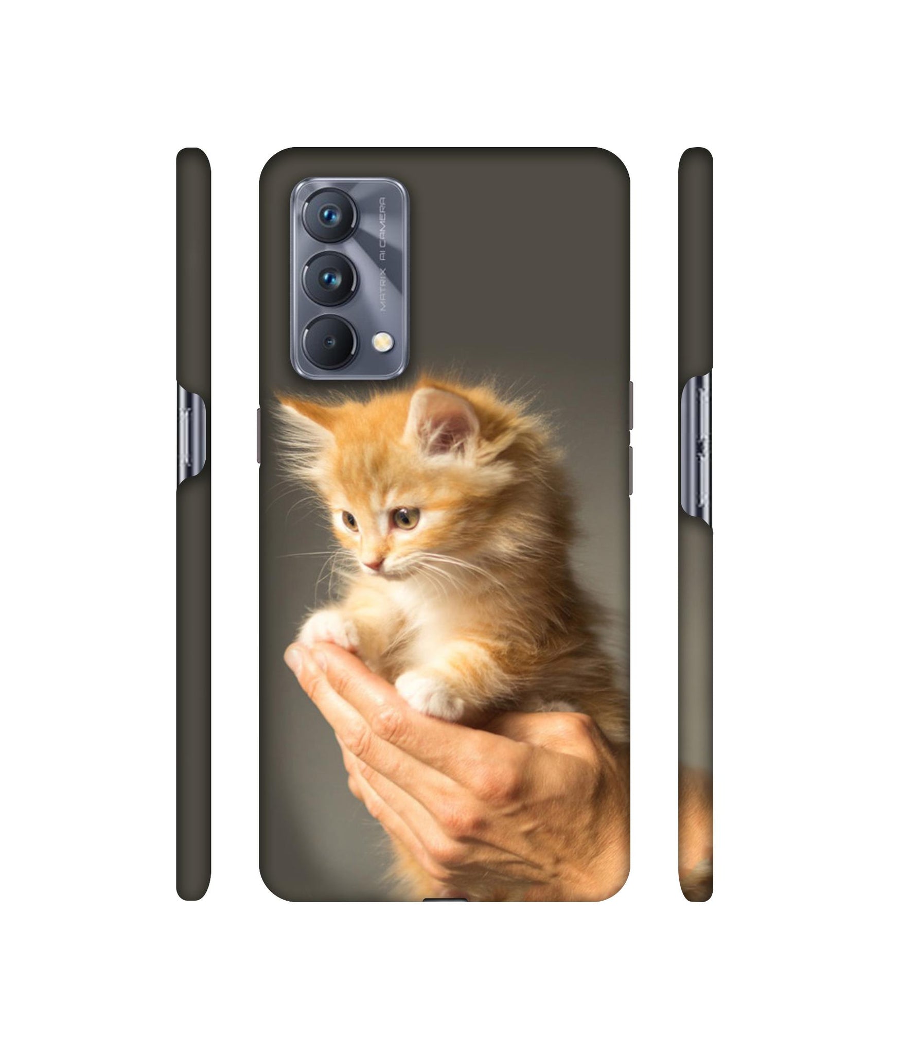 Cute Kitten Designer Hard Back Cover for Realme GT Master Edition