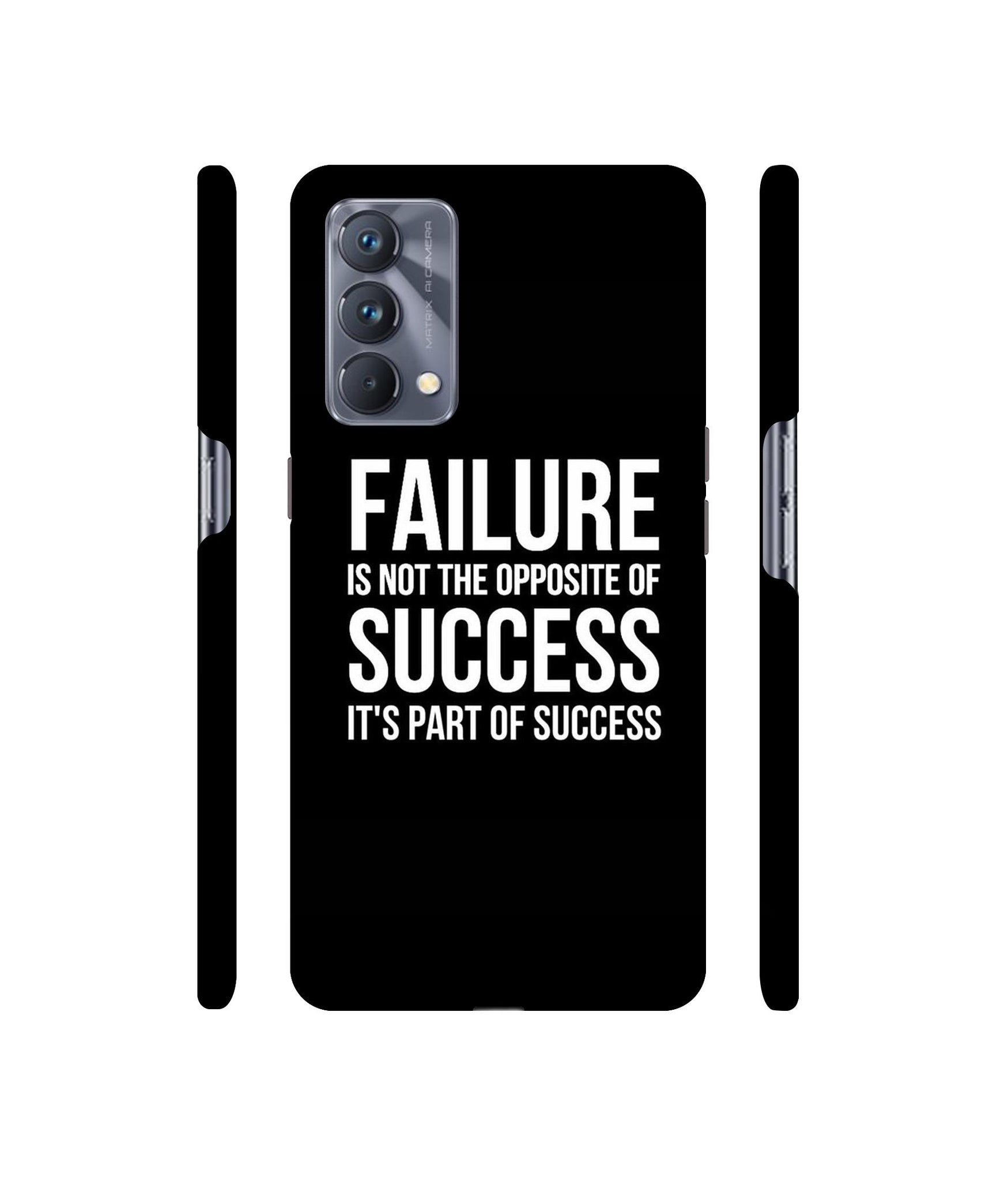 Motivational Quote Designer Hard Back Cover for Realme GT Master Edition