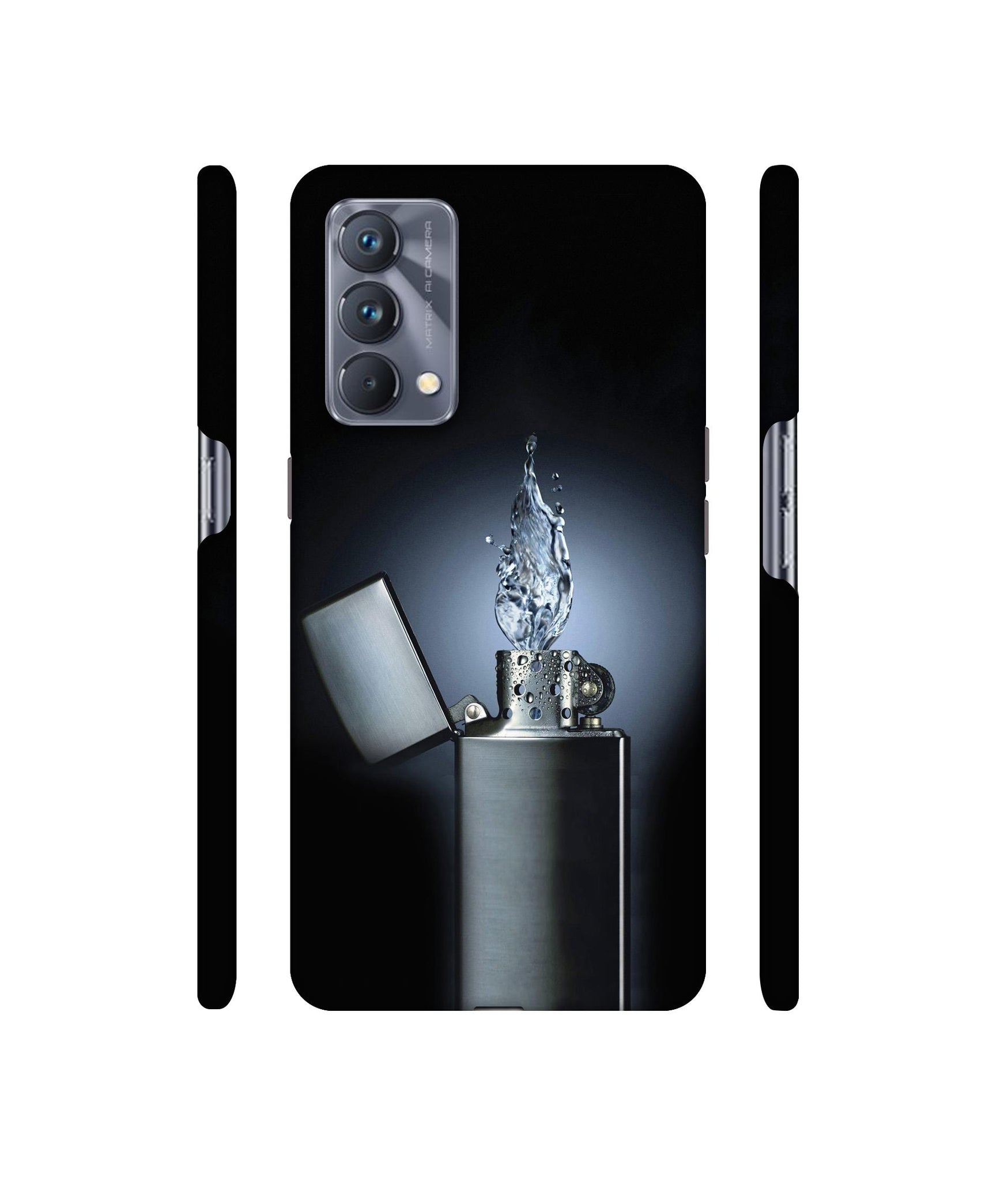 Water Lighter Designer Hard Back Cover for Realme GT Master Edition