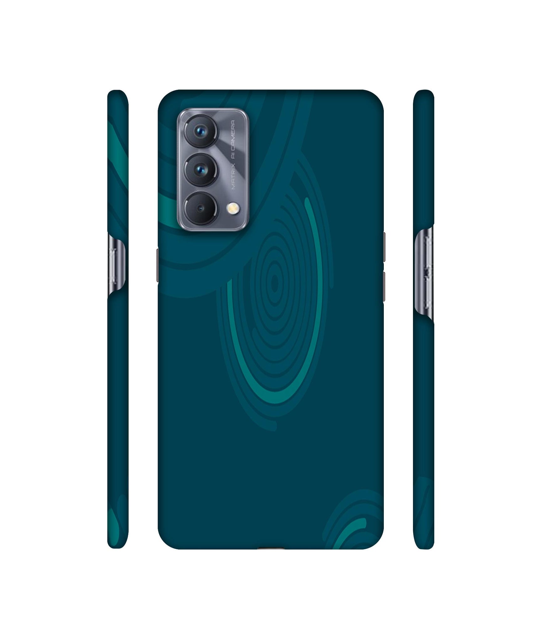 Round Texture Designer Hard Back Cover for Realme GT Master Edition