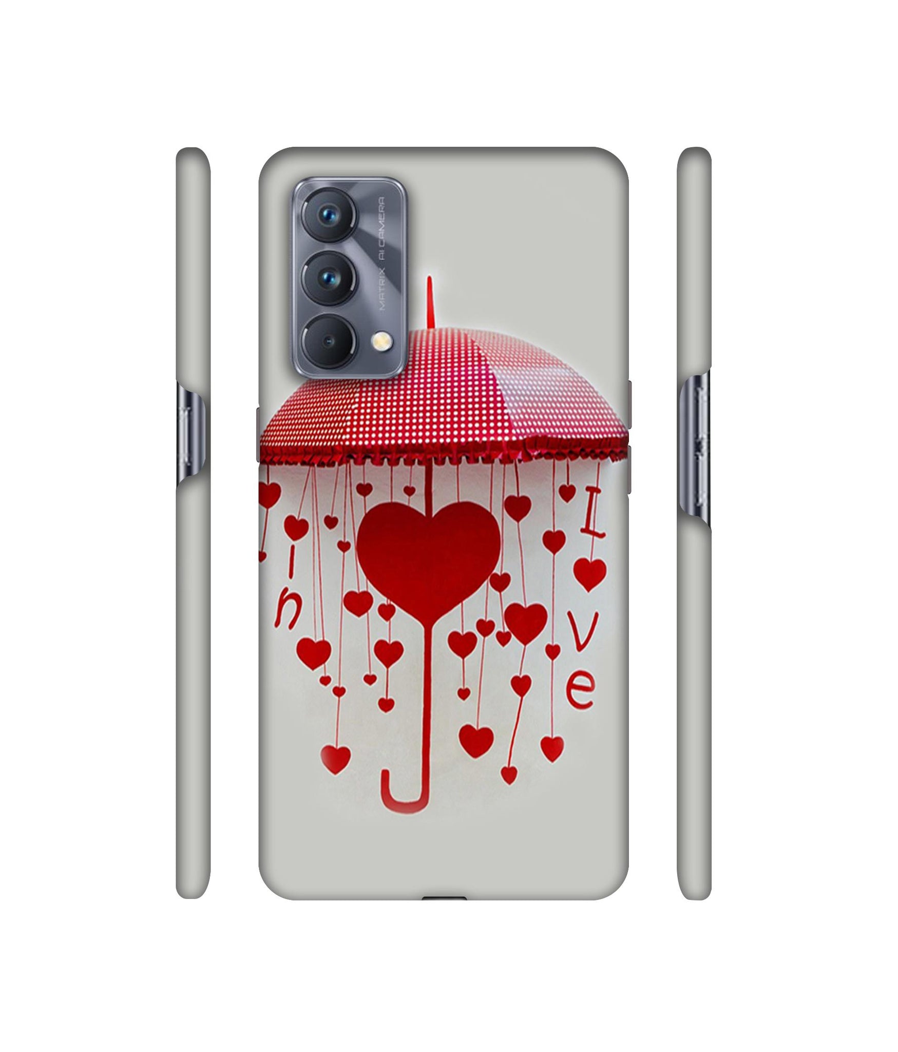 Love Heart Designer Hard Back Cover for Realme GT Master Edition