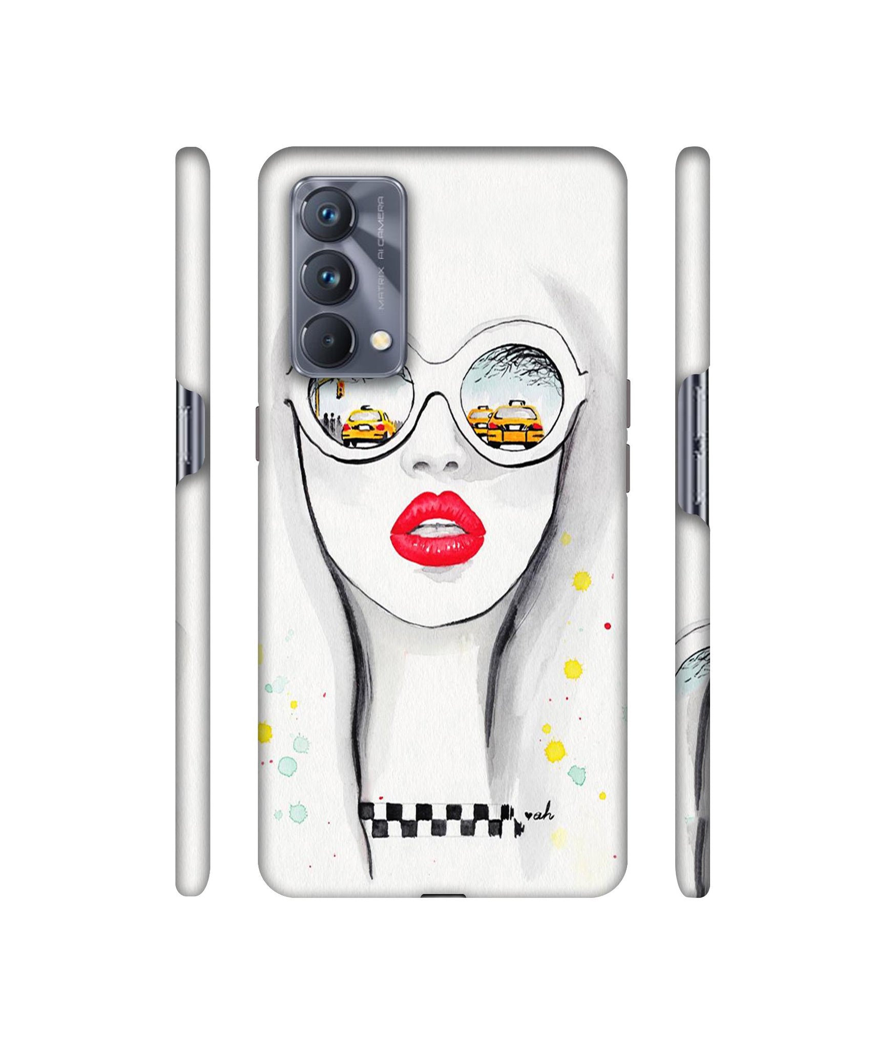 Girl Designer Hard Back Cover for Realme GT Master Edition