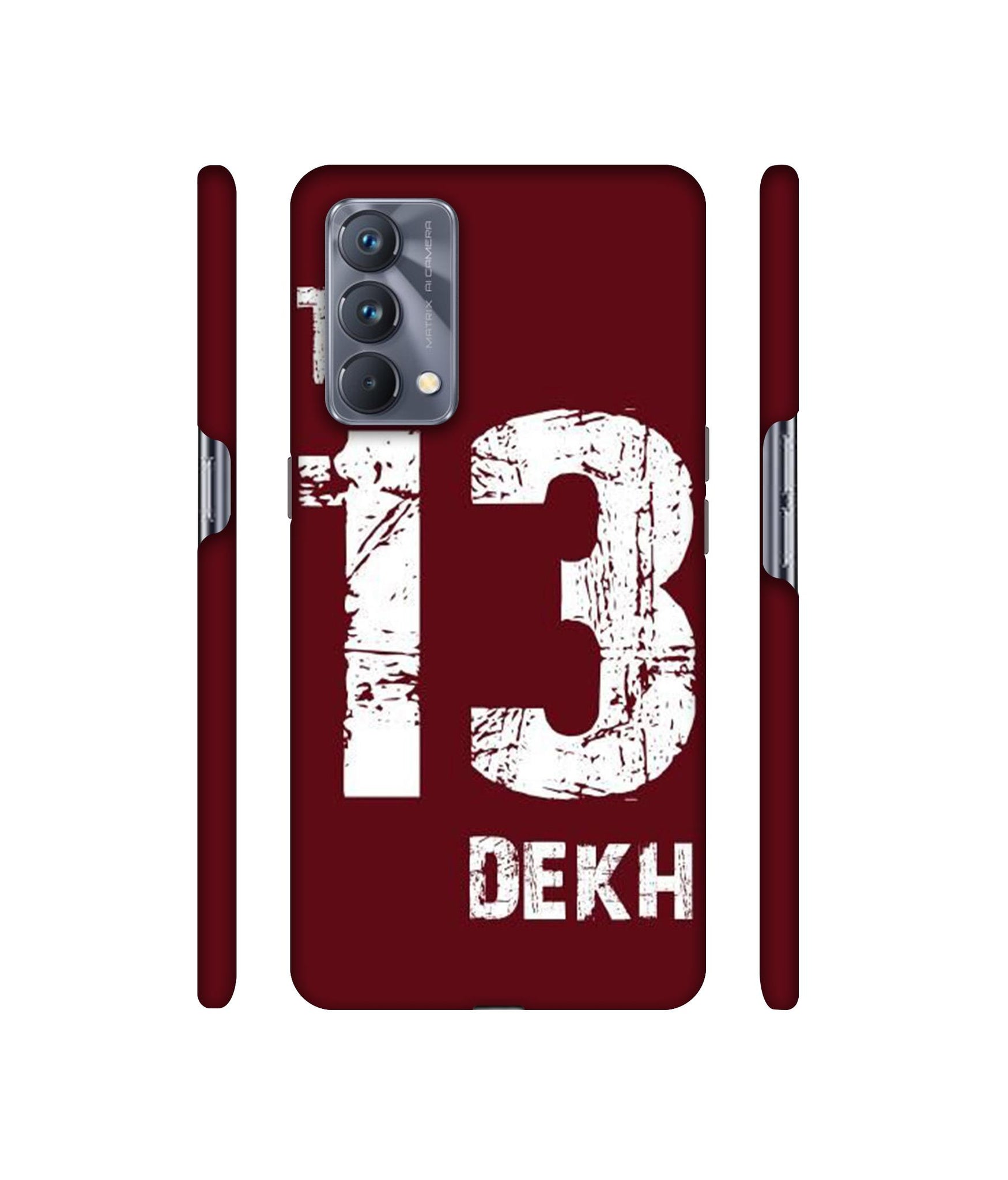 Tu 13 Dekh Designer Hard Back Cover for Realme GT Master Edition