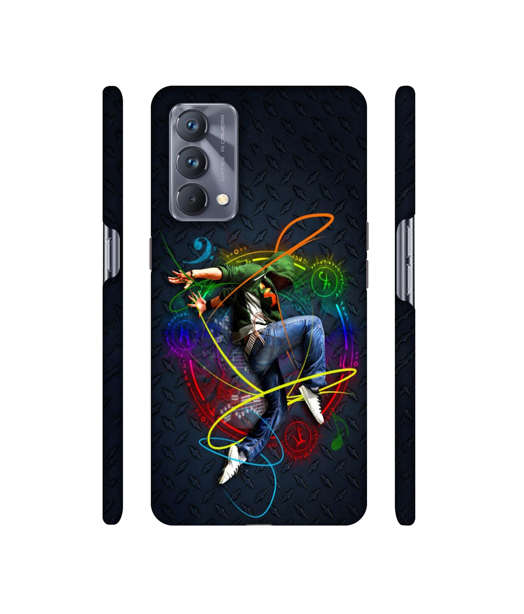 Boy With Music Designer Hard Back Cover for Realme GT Master Edition