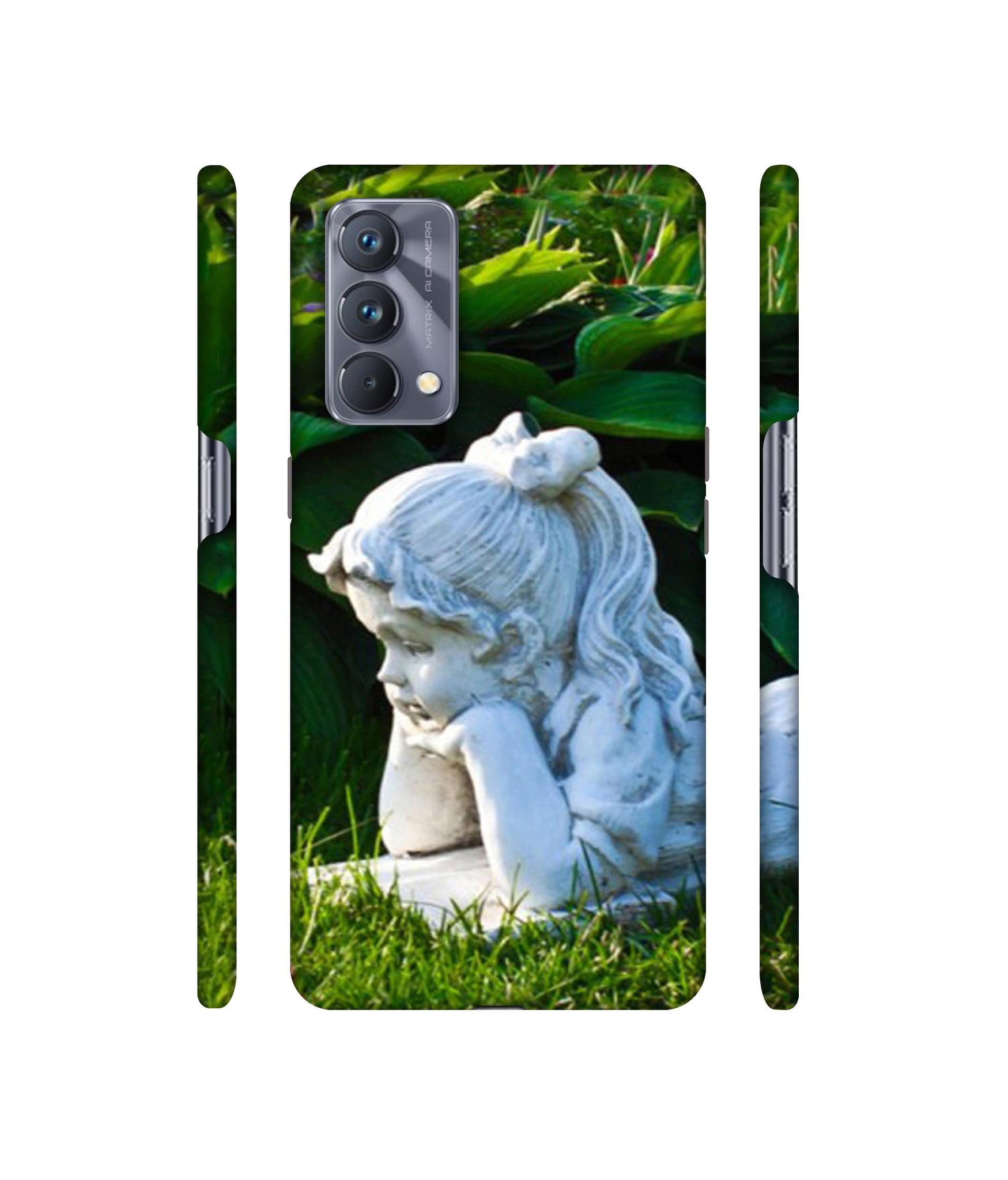 Statue of Girl Designer Hard Back Cover for Realme GT Master Edition