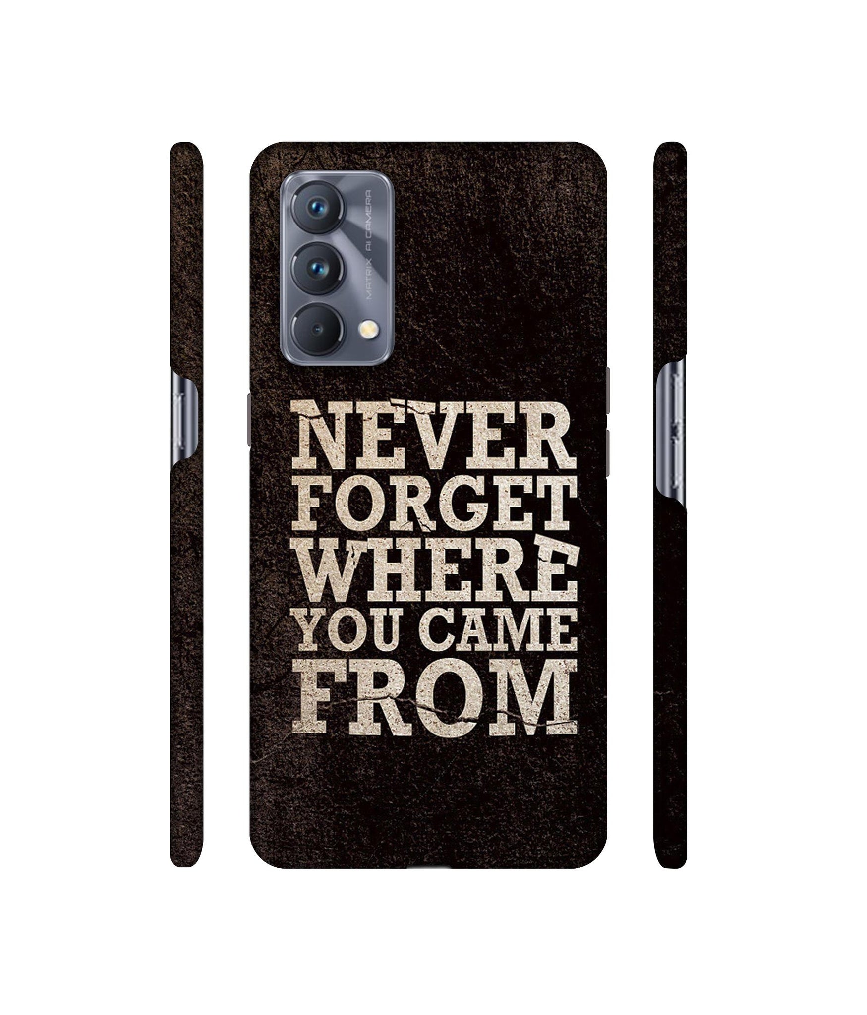 Thought Designer Hard Back Cover for Realme GT Master Edition