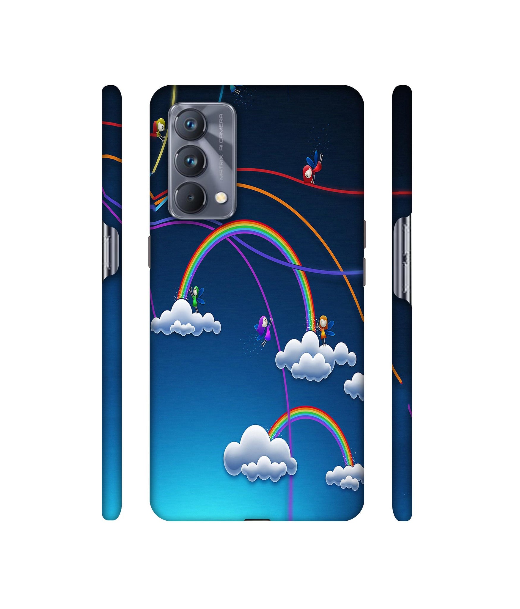 Rainbow Designer Hard Back Cover for Realme GT Master Edition