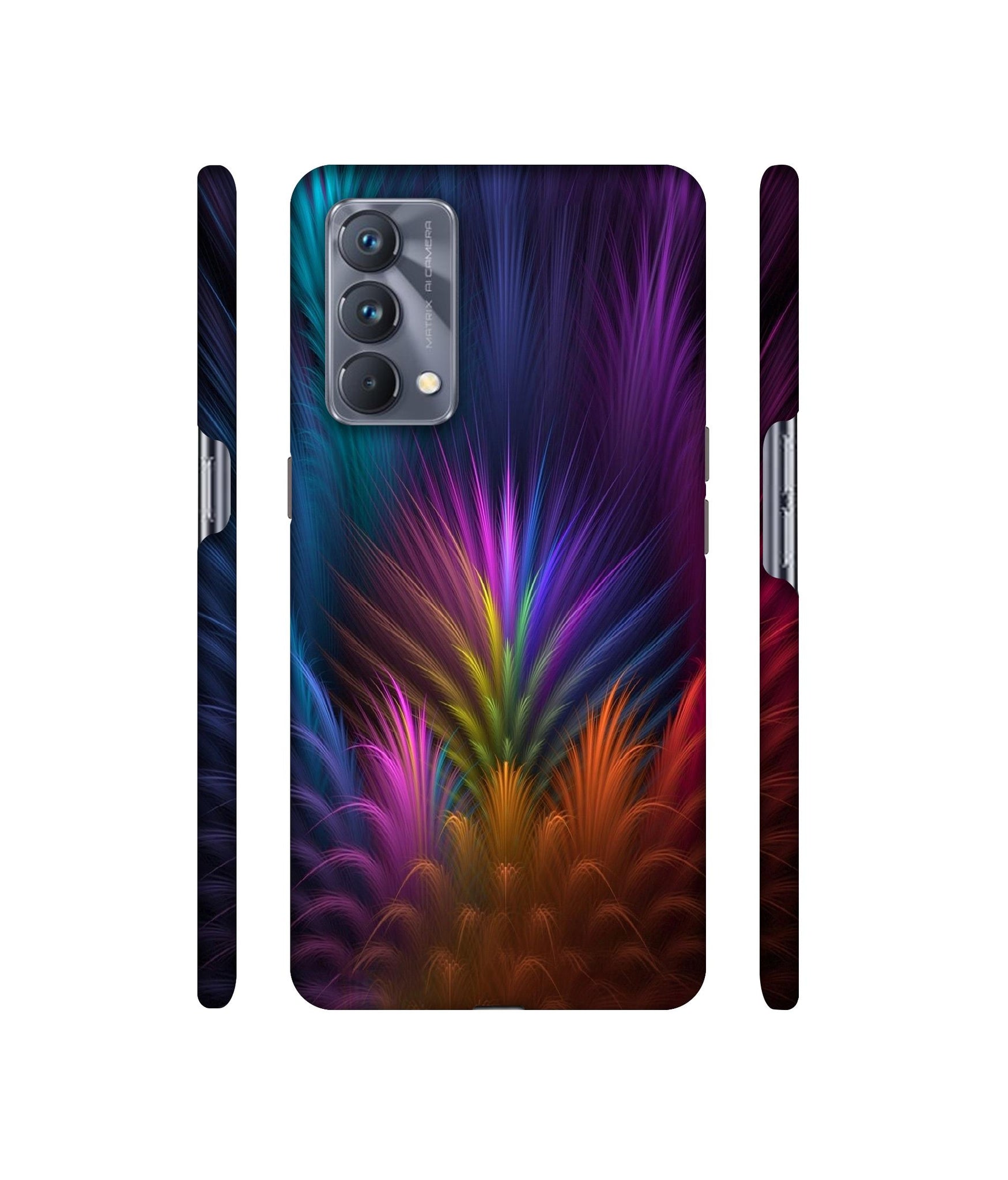 Multicoloured Designer Hard Back Cover for Realme GT Master Edition