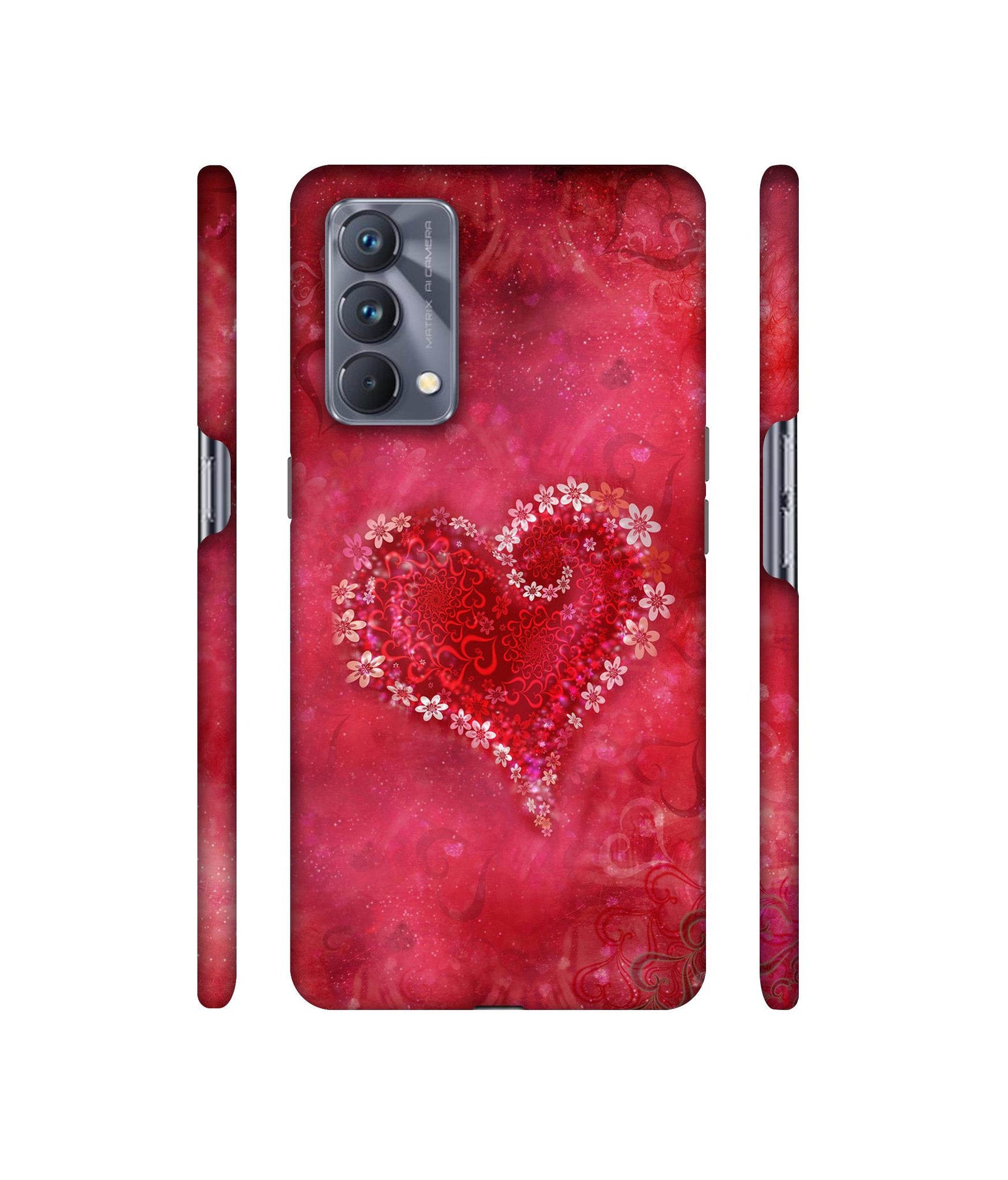 Heart Designer Hard Back Cover for Realme GT Master Edition