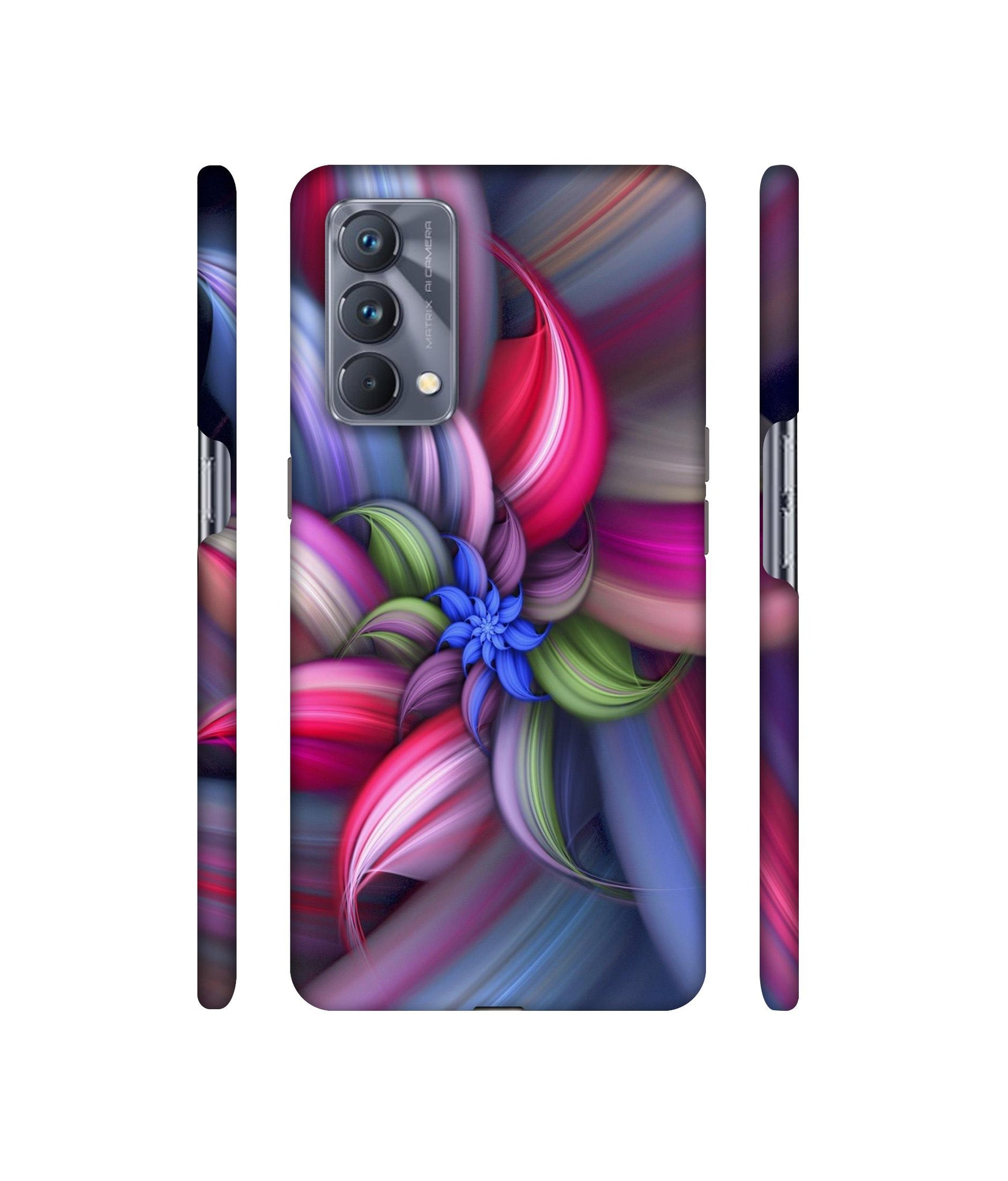 Colorful Flower Designer Hard Back Cover for Realme GT Master Edition