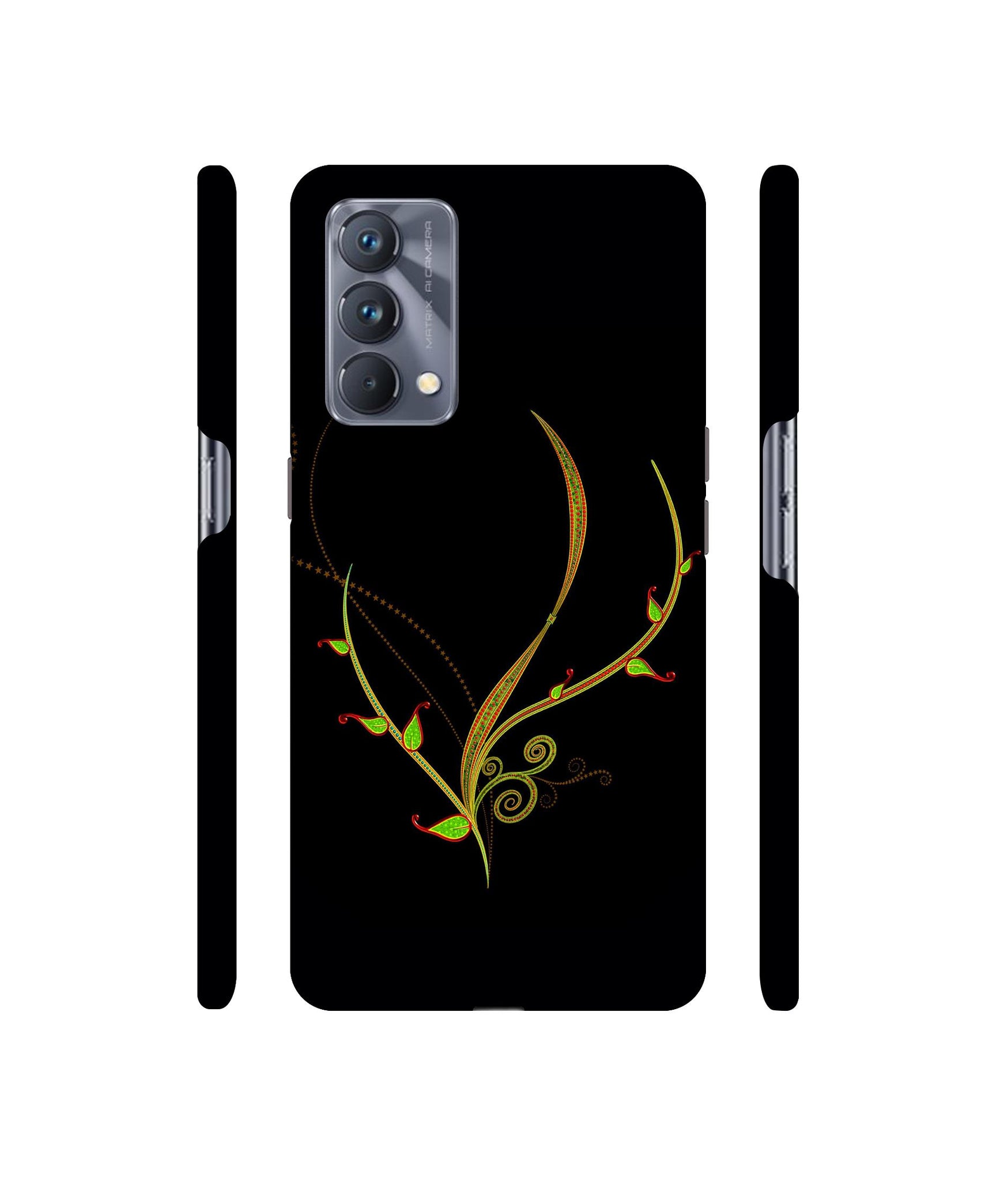 Yellow Pattern Designer Hard Back Cover for Realme GT Master Edition