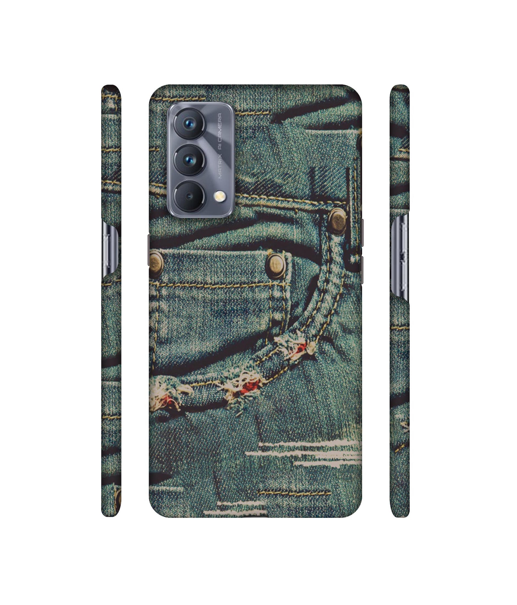 Jeans Designer Hard Back Cover for Realme GT Master Edition