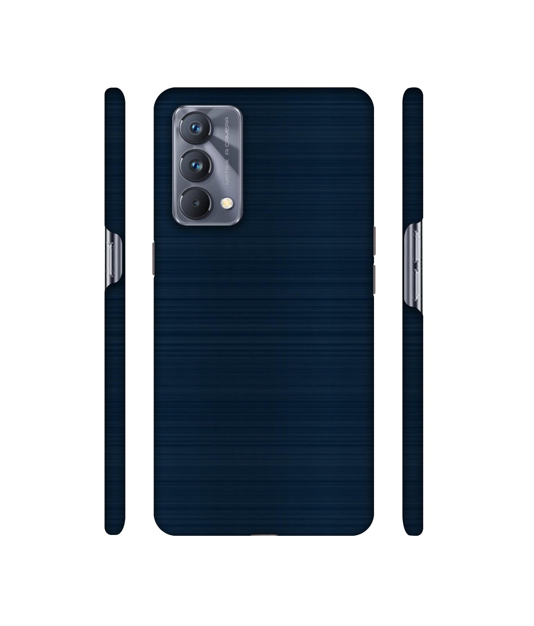 Blue Line Designer Hard Back Cover for Realme GT Master Edition