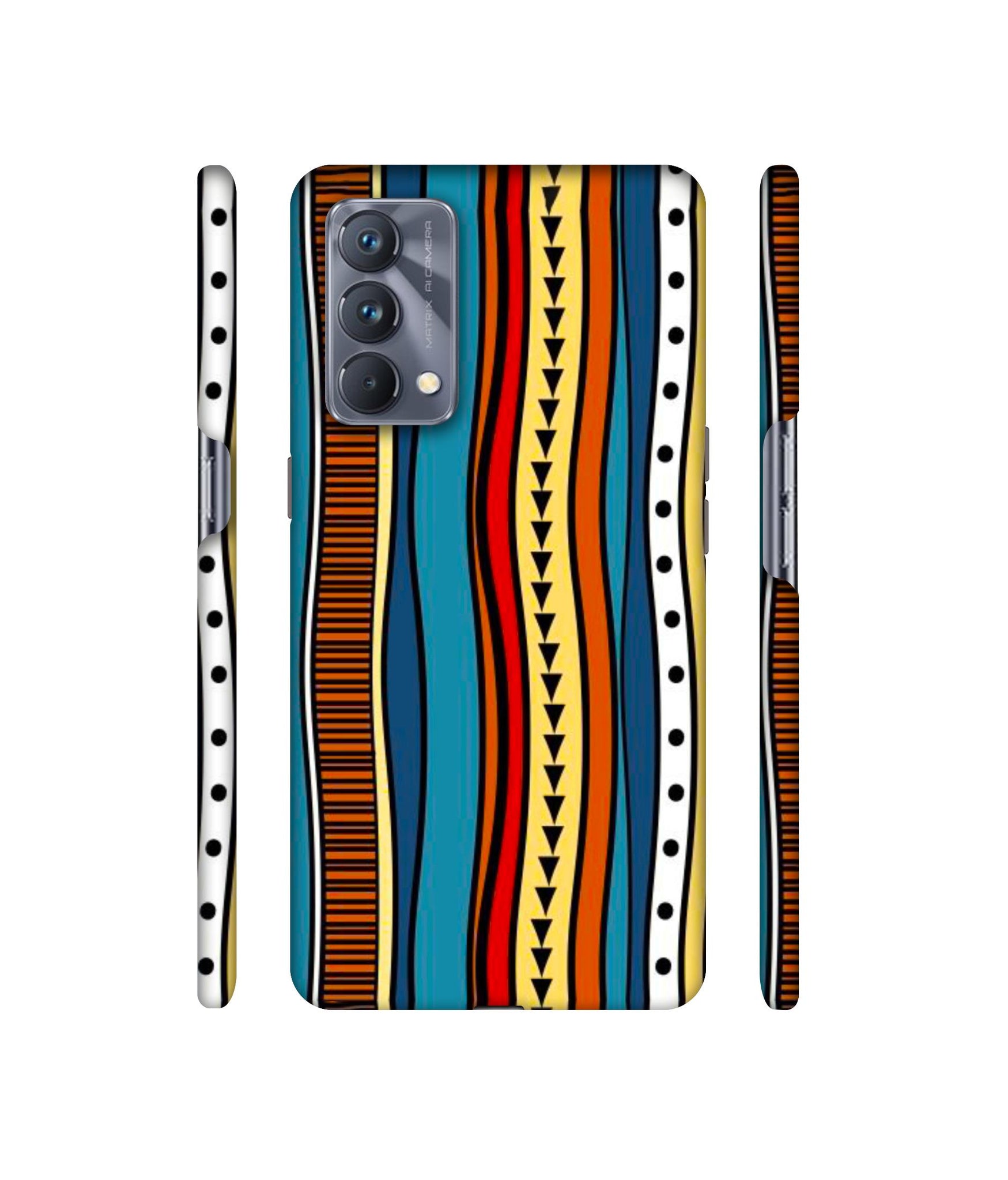 Rangoli Folk Art Designer Hard Back Cover for Realme GT Master Edition