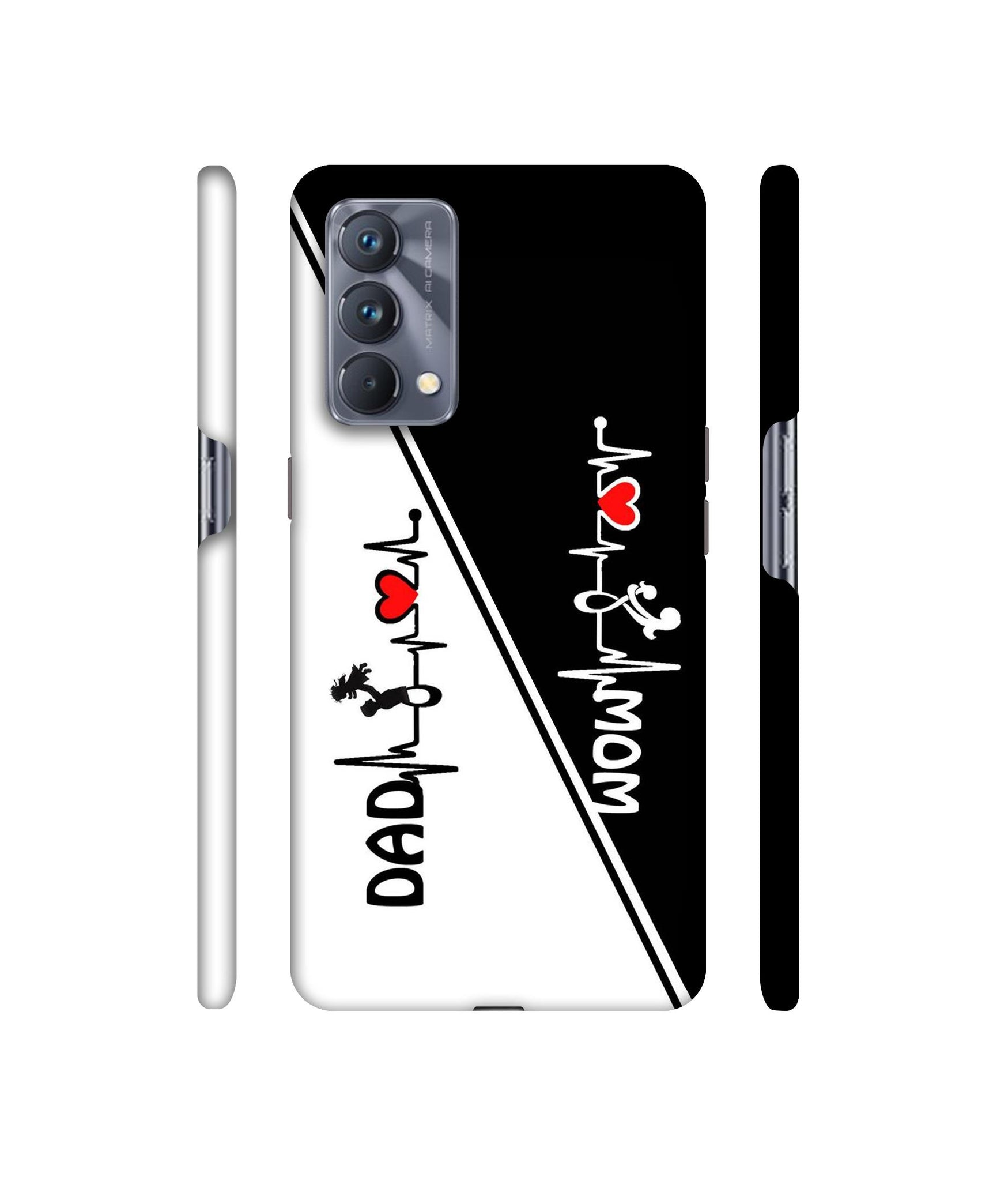Mom and Dad Lover Designer Hard Back Cover for Realme GT Master Edition