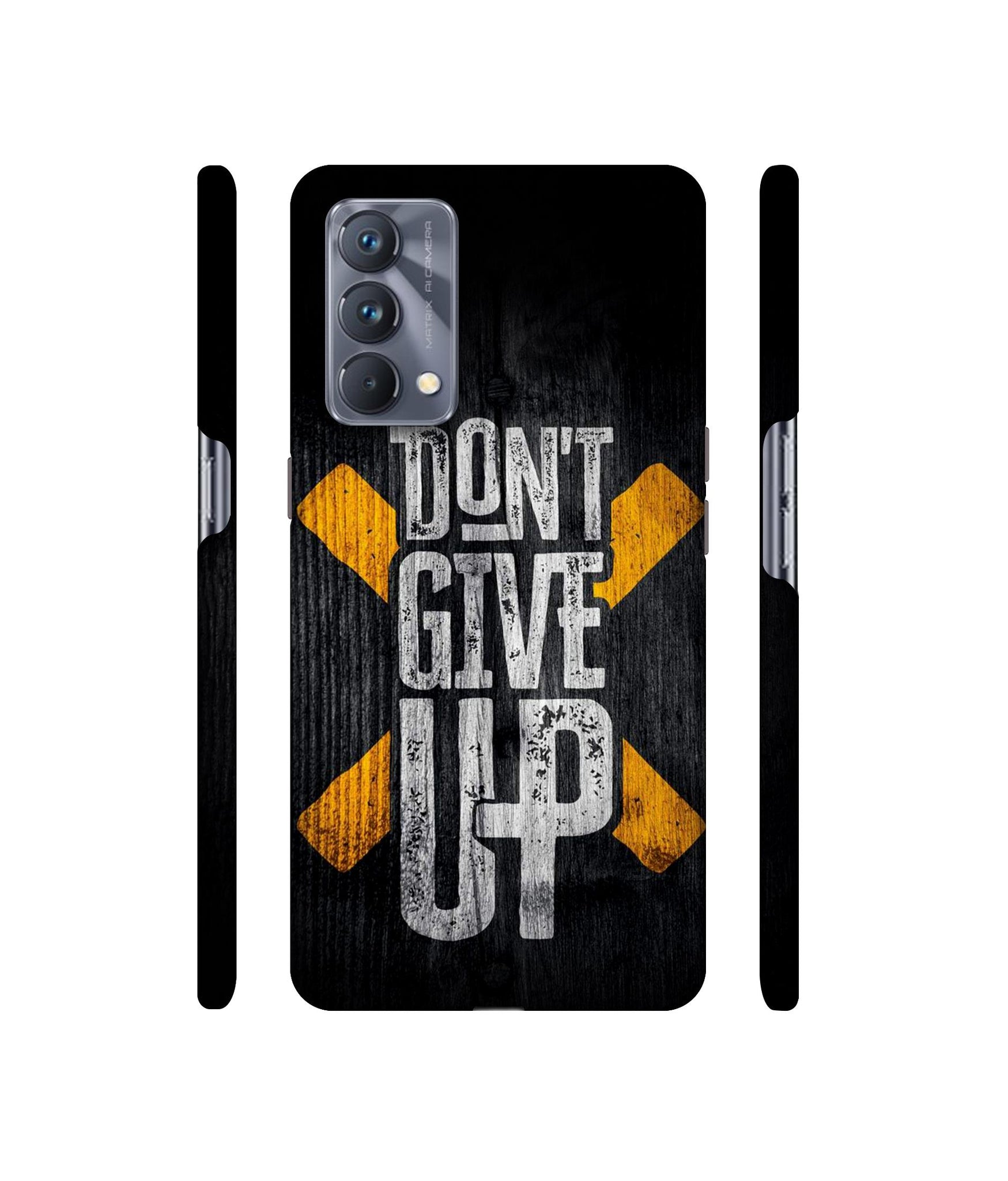 Don't Give Up Designer Hard Back Cover for Realme GT Master Edition