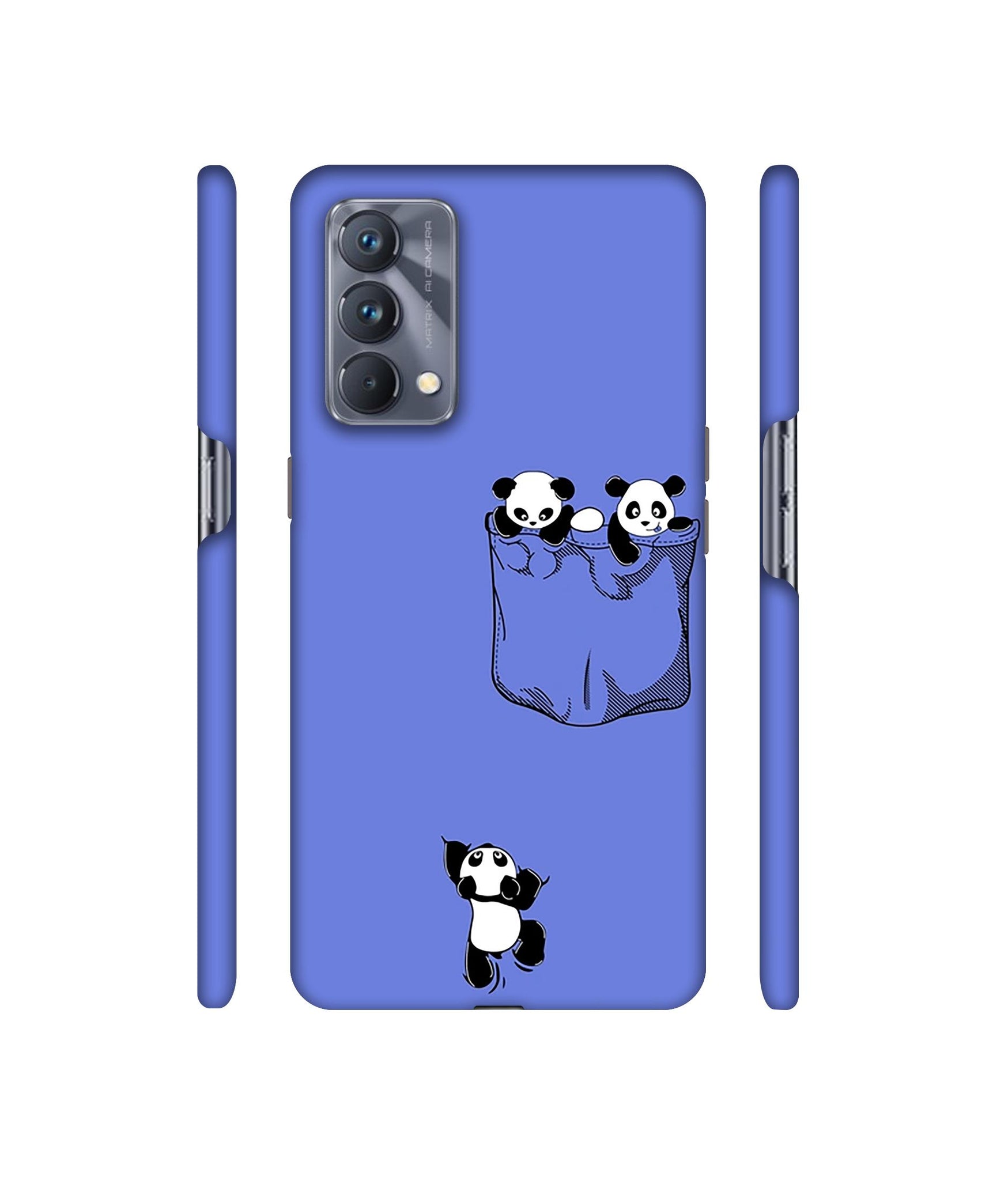 Poket Panda Designer Hard Back Cover for Realme GT Master Edition