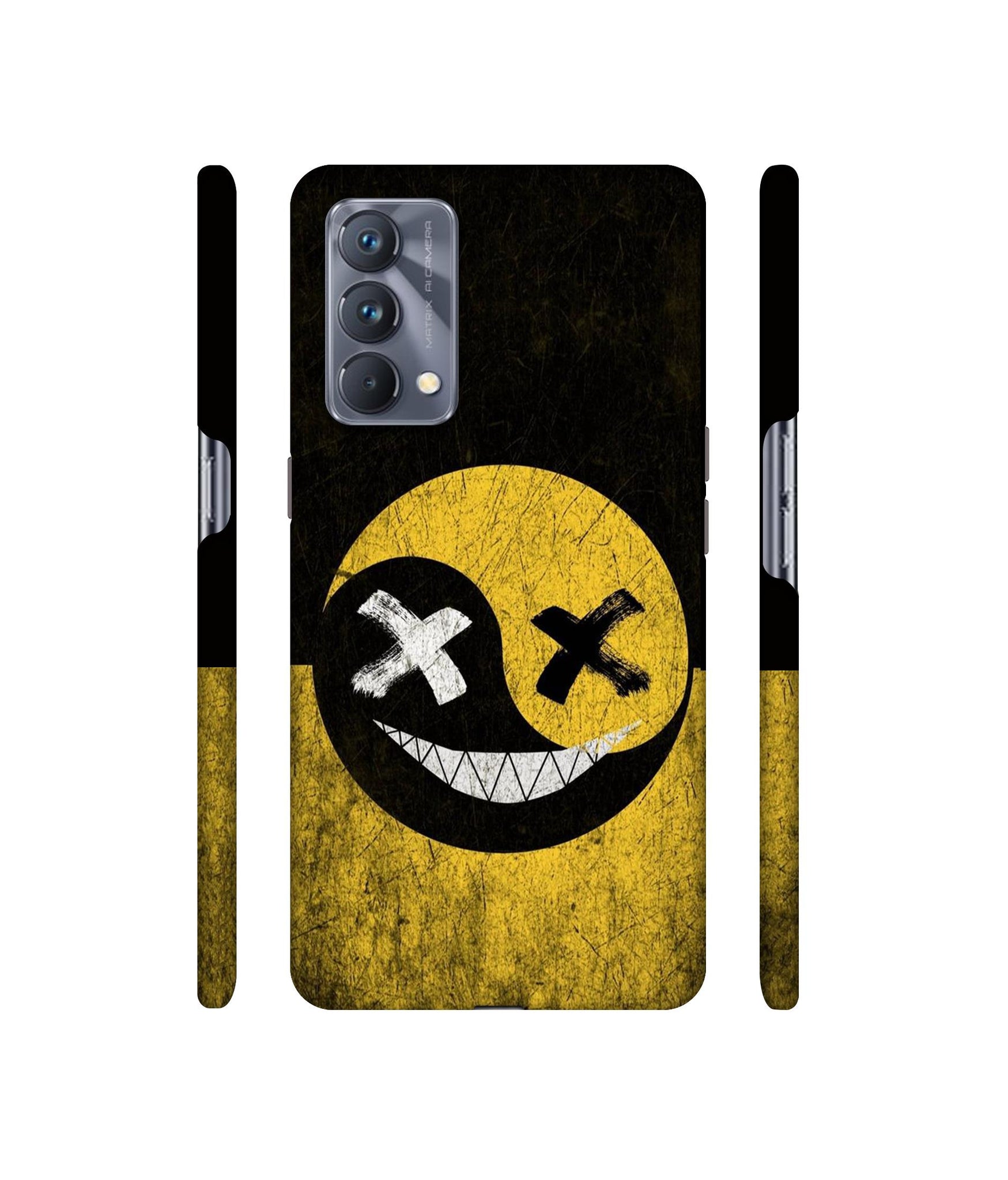 Double Face Smile Designer Hard Back Cover for Realme GT Master Edition