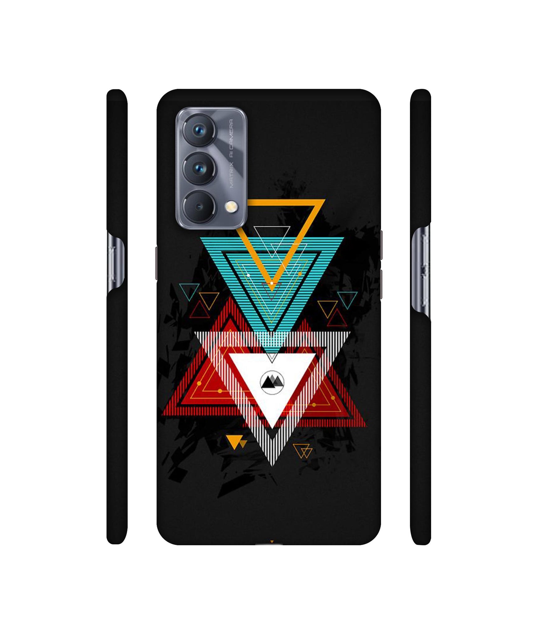 Illustrator Triangle Designer Hard Back Cover for Realme GT Master Edition