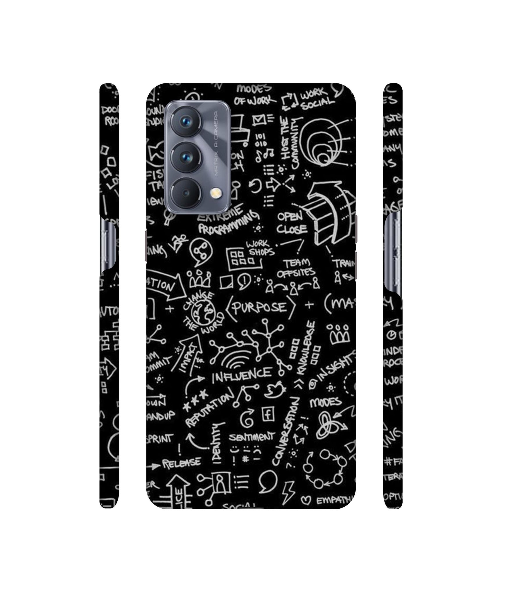 Formulas Designer Hard Back Cover for Realme GT Master Edition