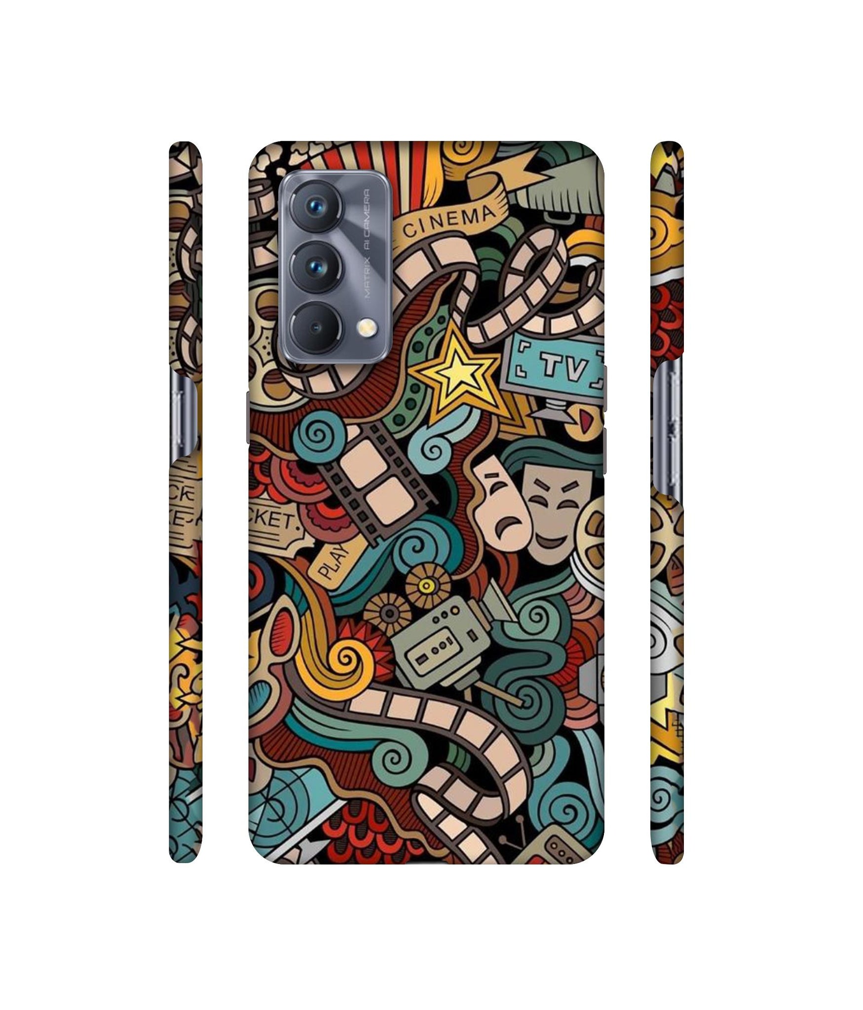 Movies Designer Hard Back Cover for Realme GT Master Edition