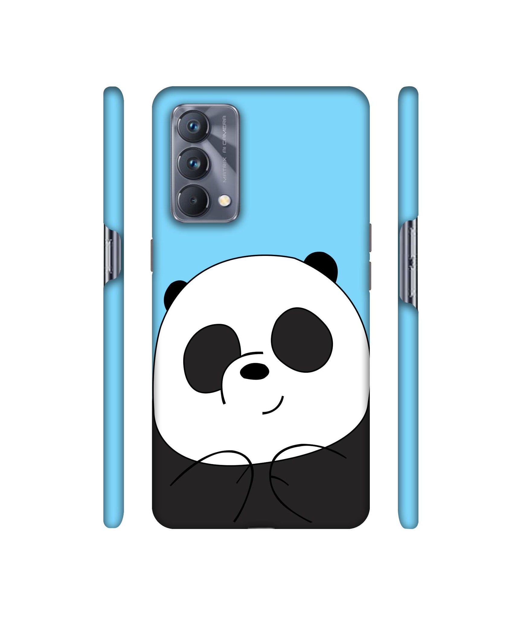 Cute Panda Designer Hard Back Cover for Realme GT Master Edition